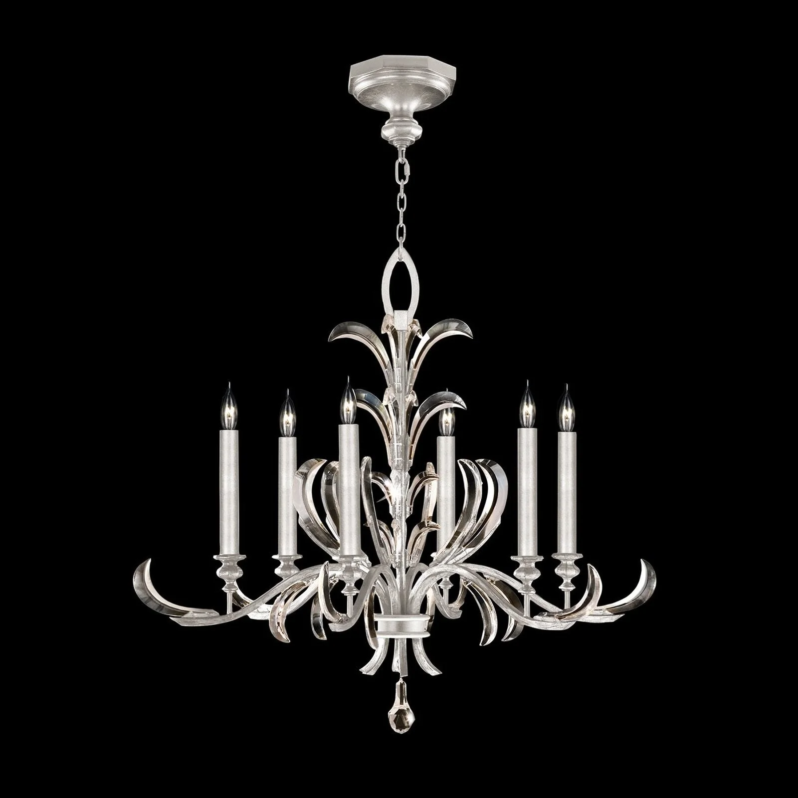 Fine Art Beveled Arcs 37" Chandelier - Image 4