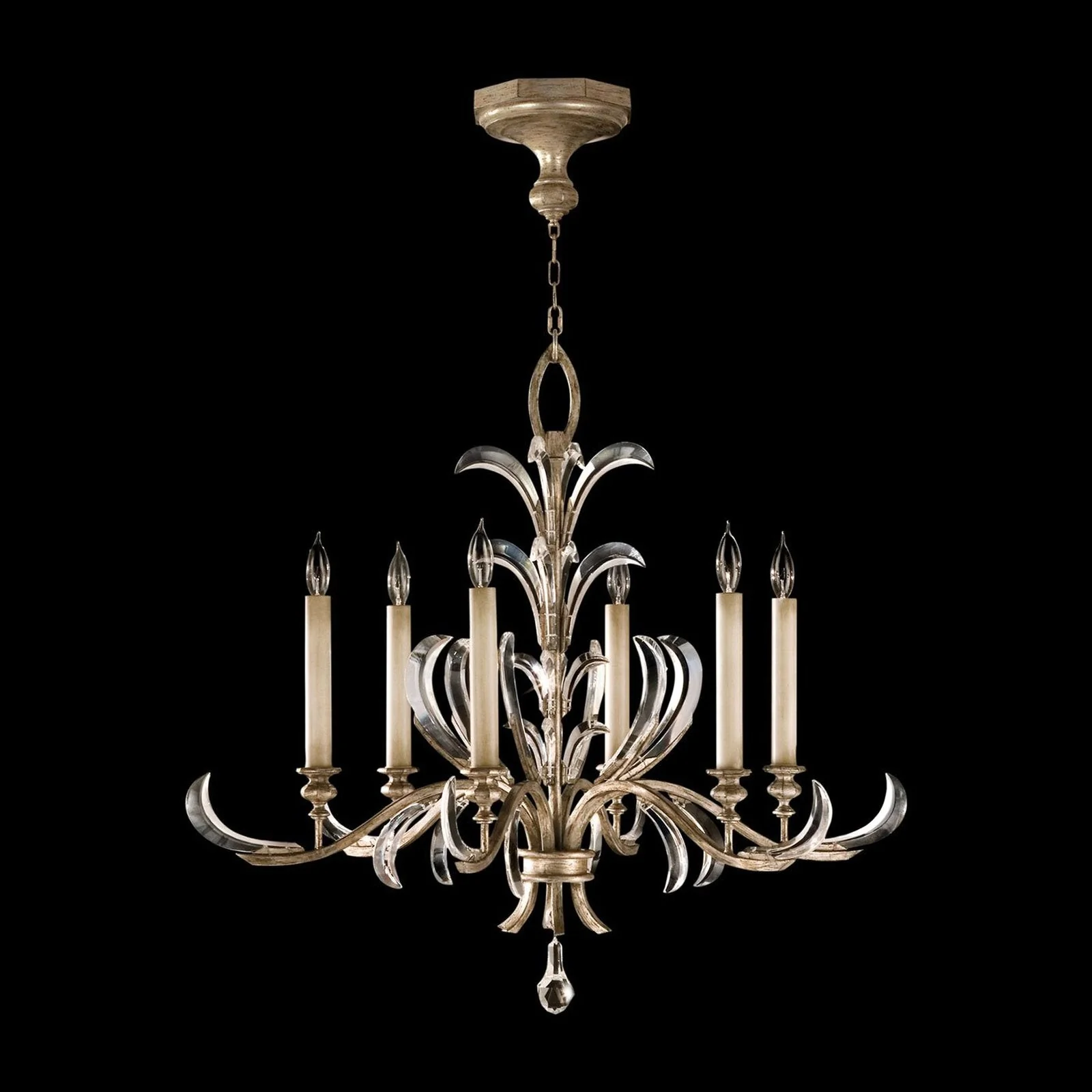Fine Art Beveled Arcs 37" Chandelier - Image 7