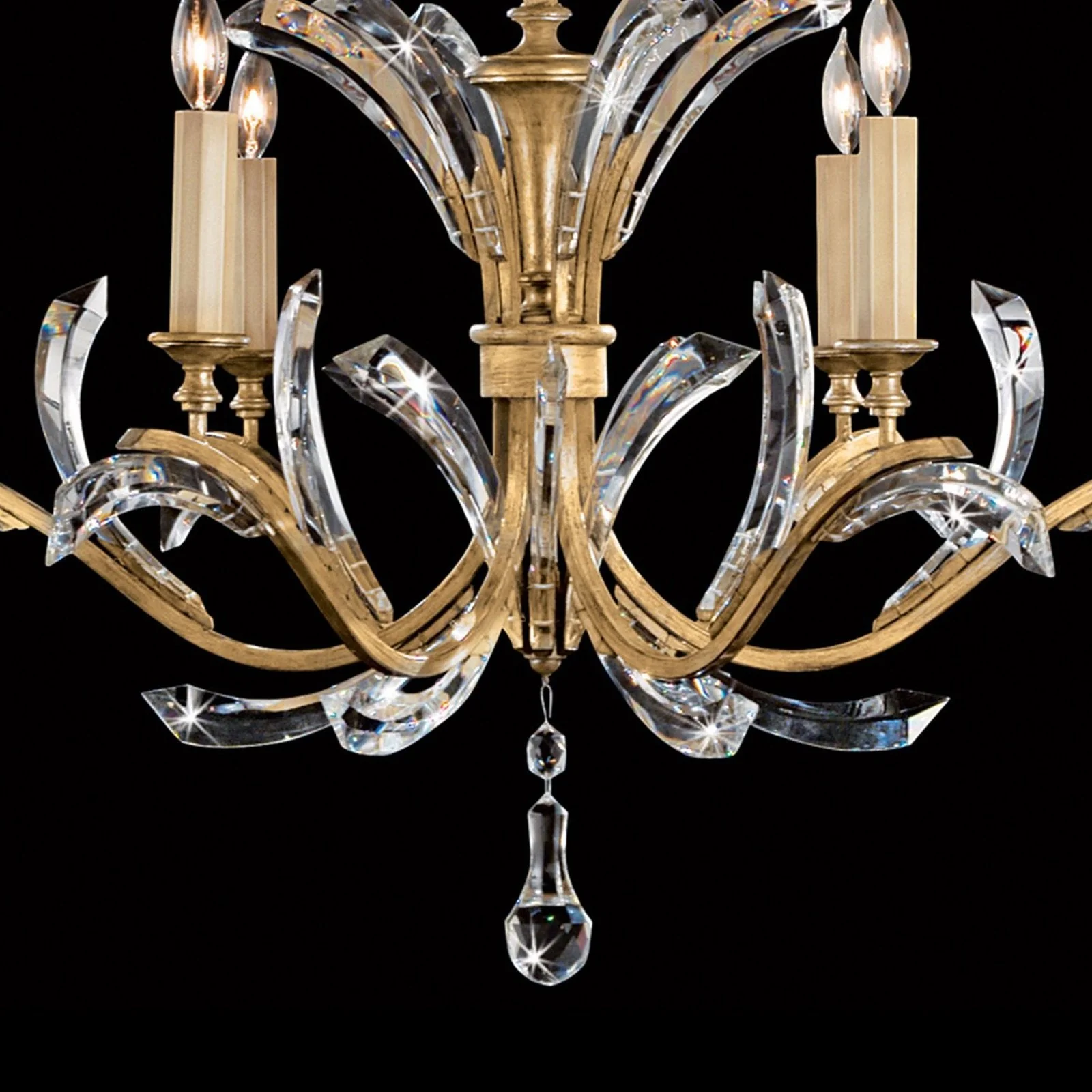 Fine Art Beveled Arcs 42" Chandelier - Image 12