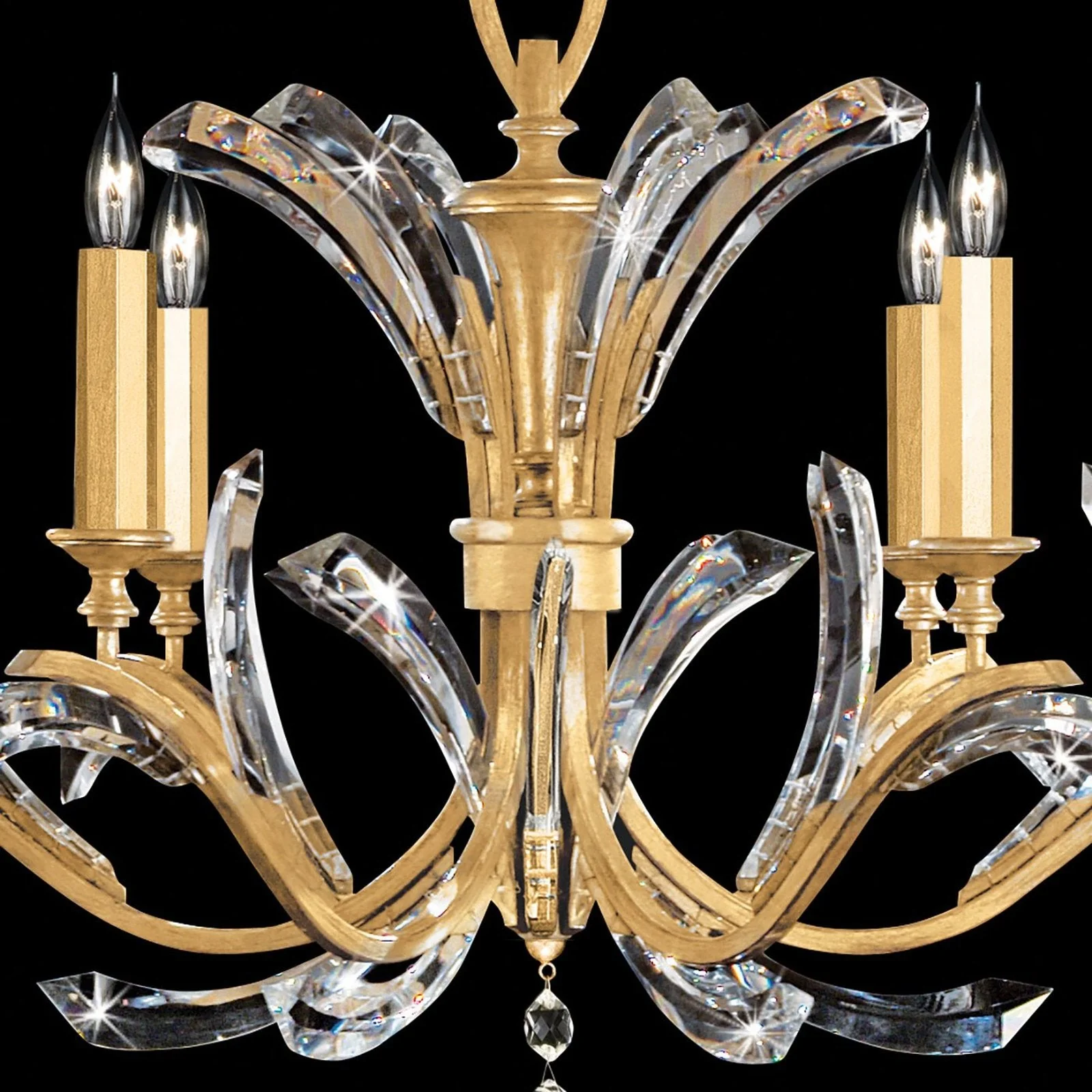 Fine Art Beveled Arcs 42" Chandelier - Image 2