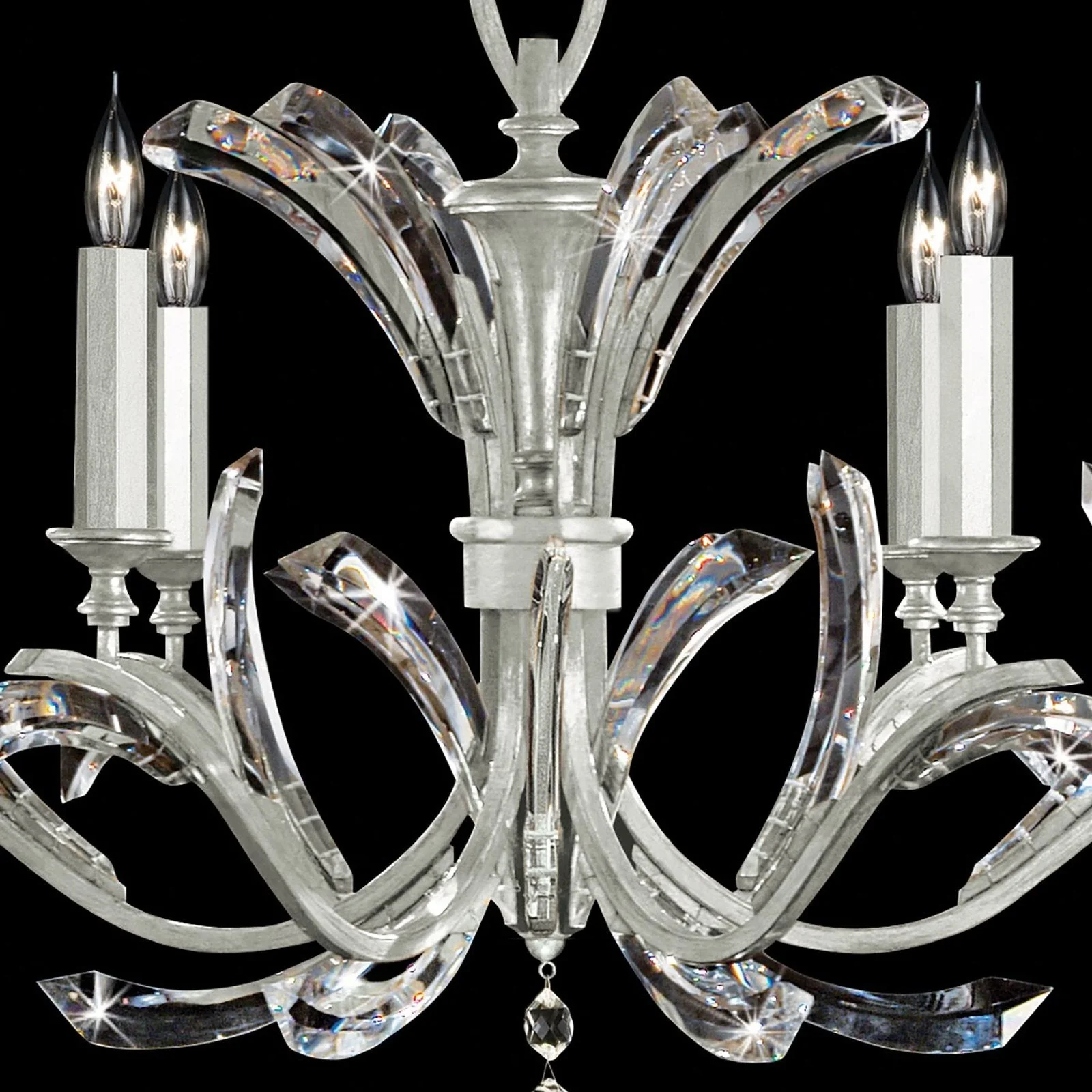 Fine Art Beveled Arcs 42" Chandelier - Image 5