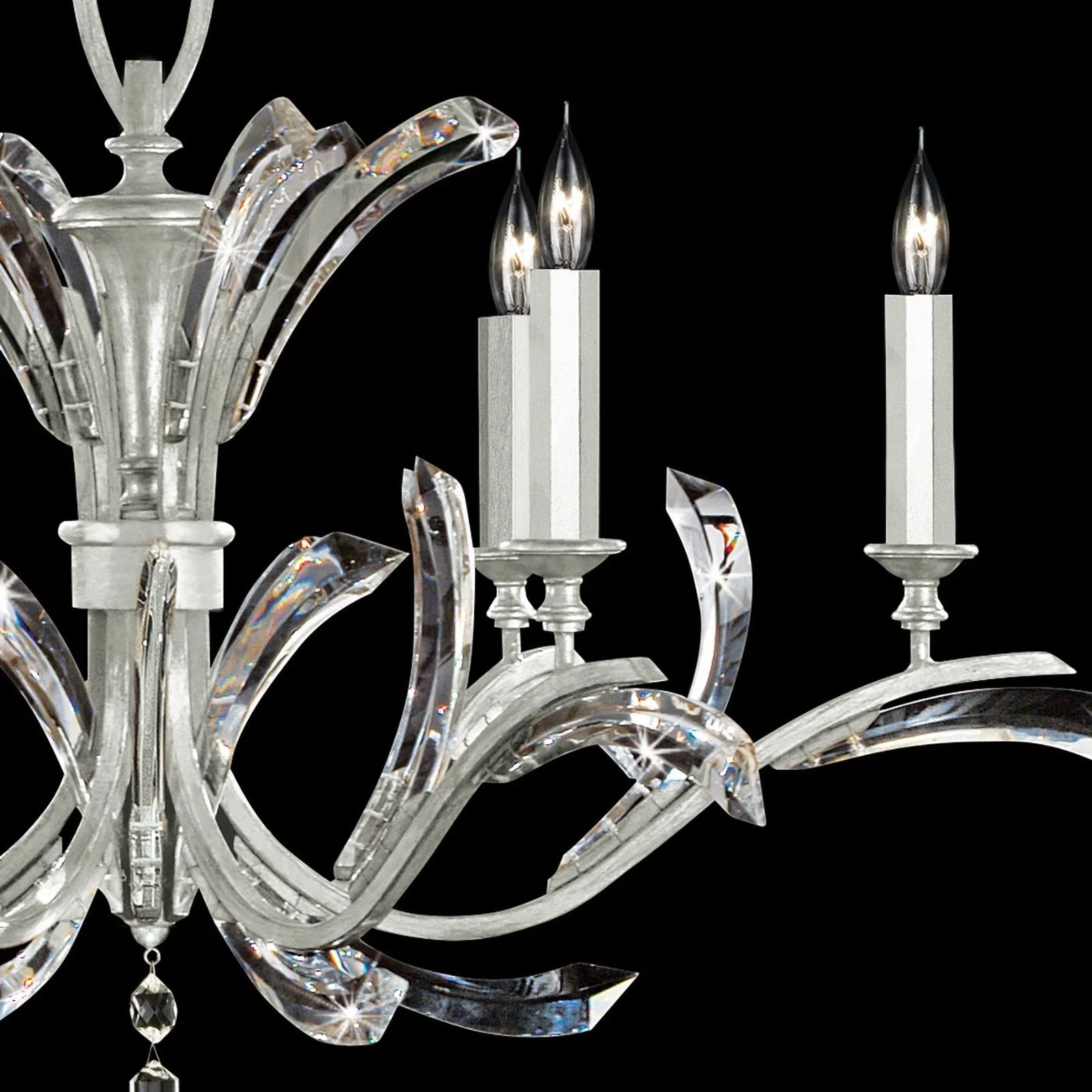 Fine Art Beveled Arcs 42" Chandelier - Image 6
