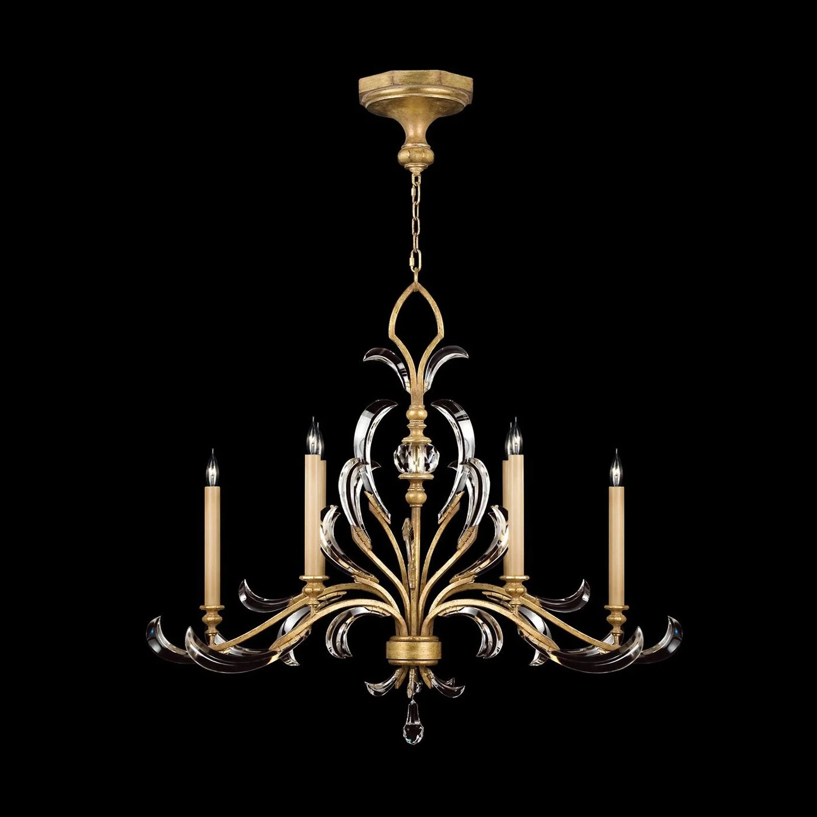 Fine Art Beveled Arcs 44" Chandelier - Image 10