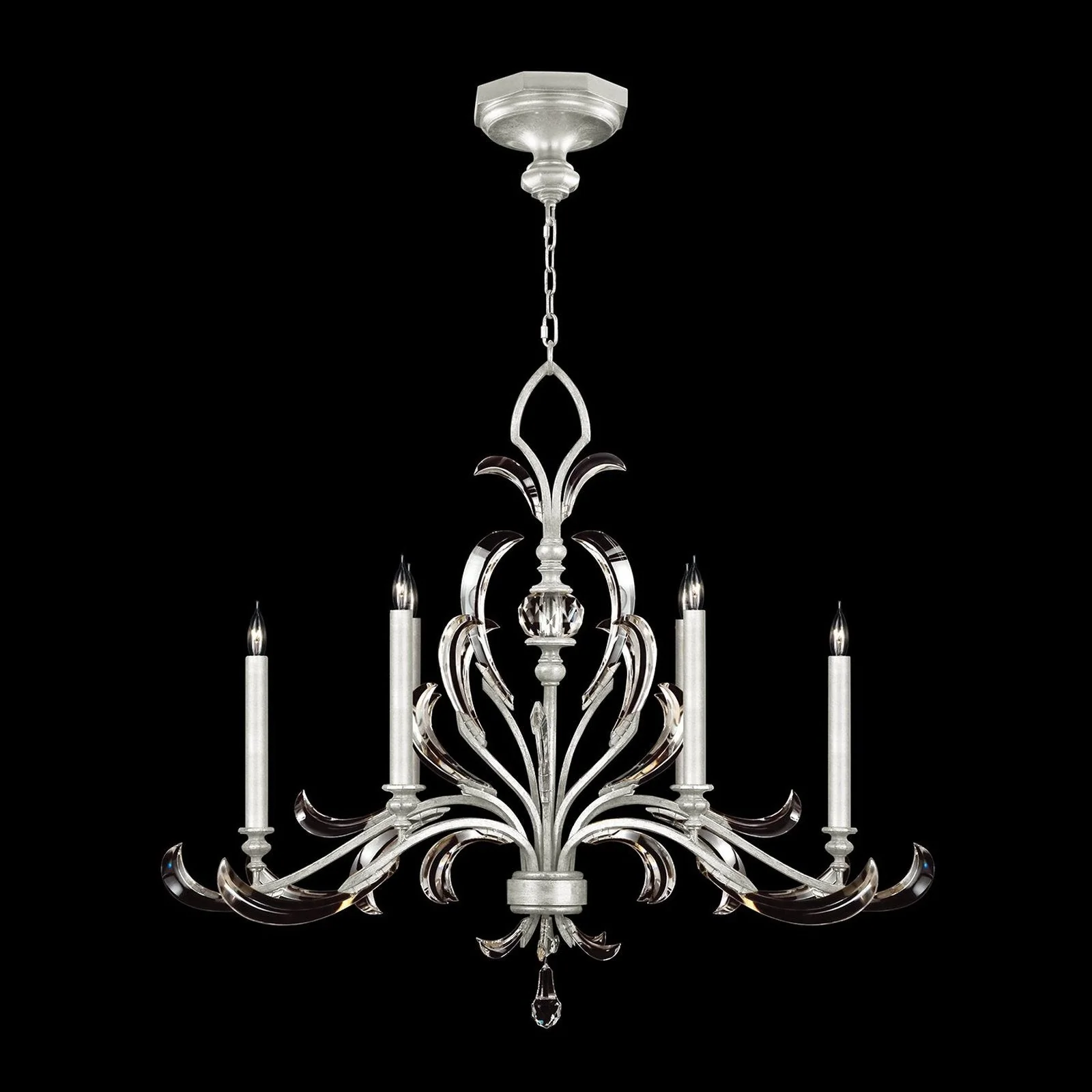 Fine Art Beveled Arcs 44" Chandelier - Image 4