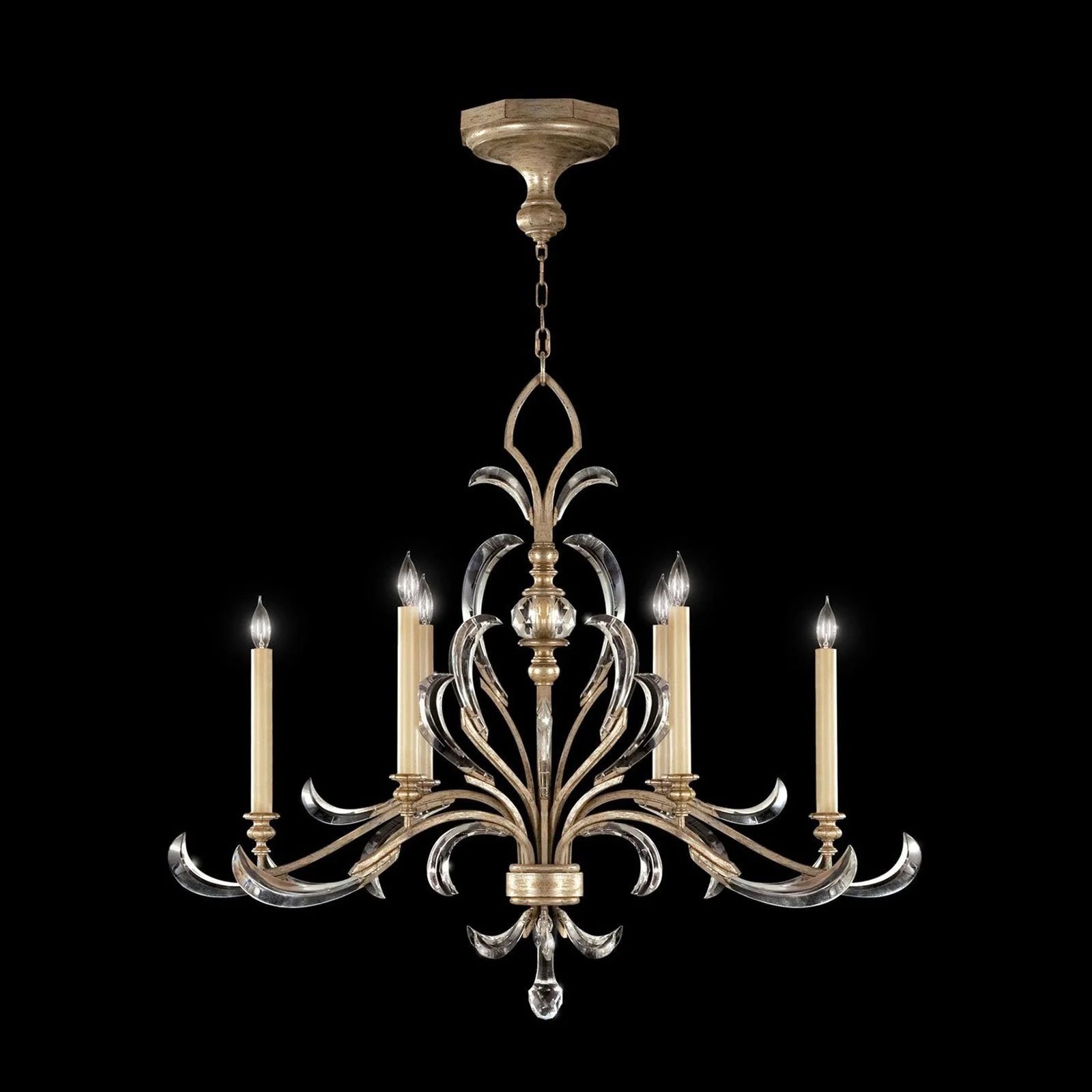 Fine Art Beveled Arcs 44" Chandelier - Image 7