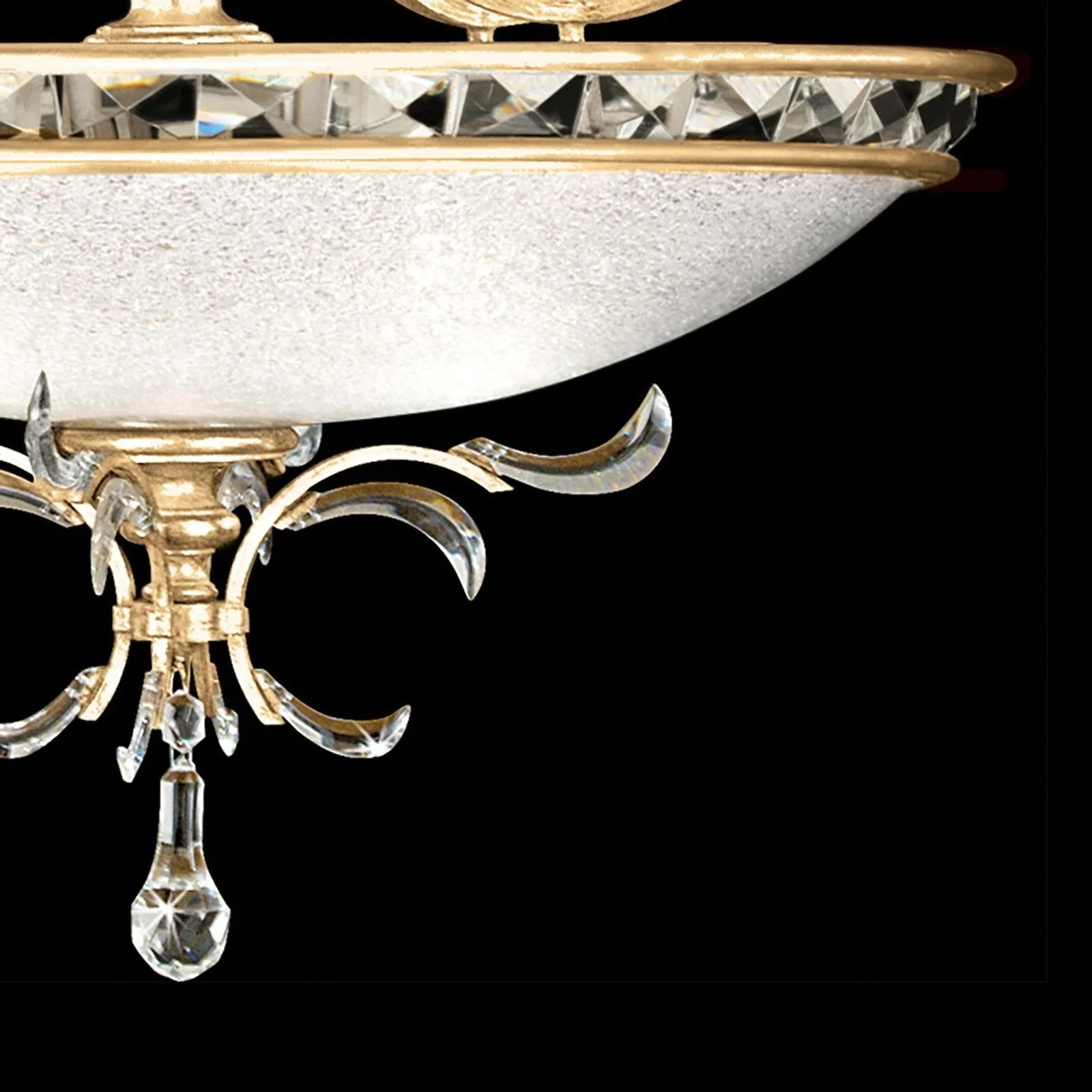Fine Art Beveled Arcs 44" Pendant - Image 2