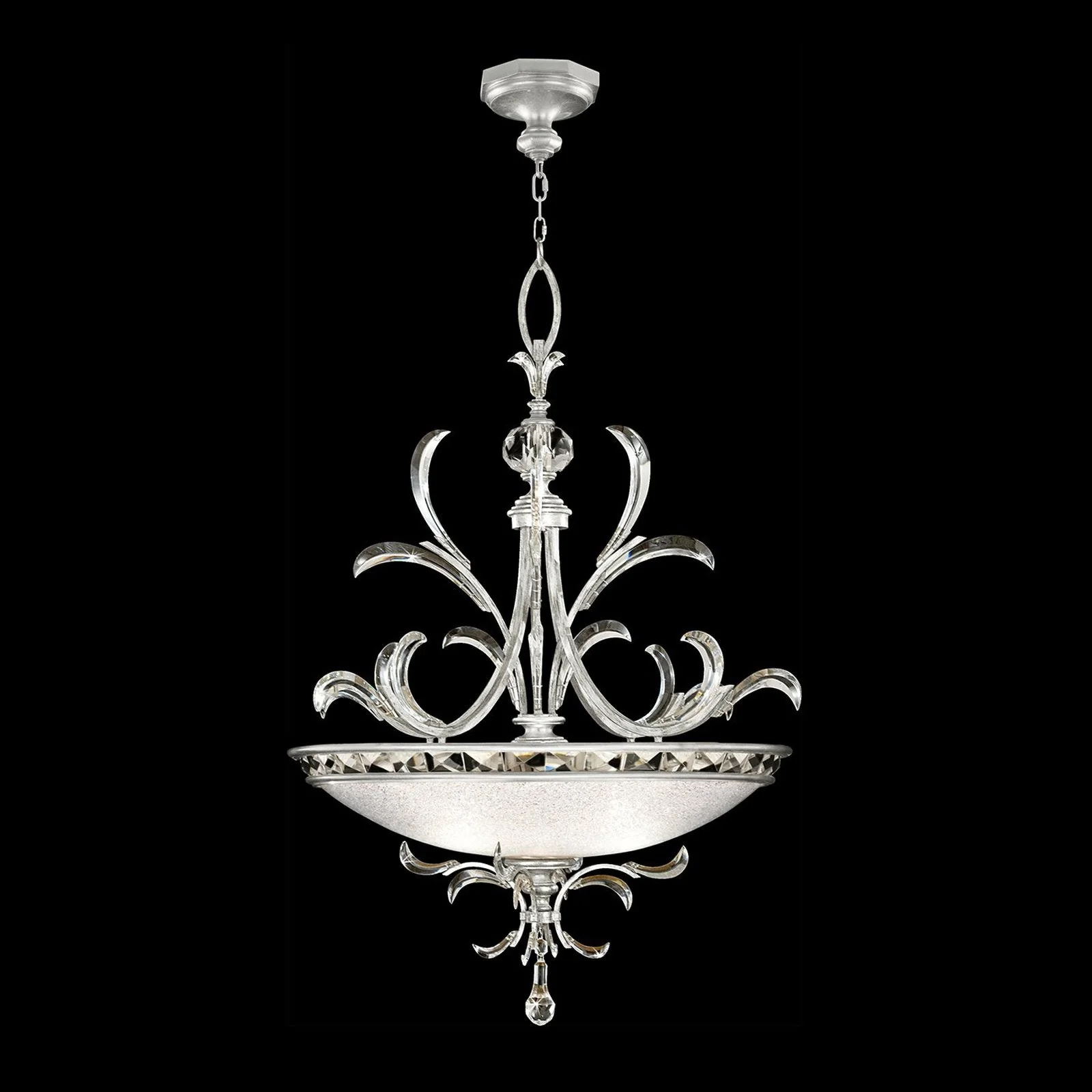 Fine Art Beveled Arcs 44" Pendant - Image 4