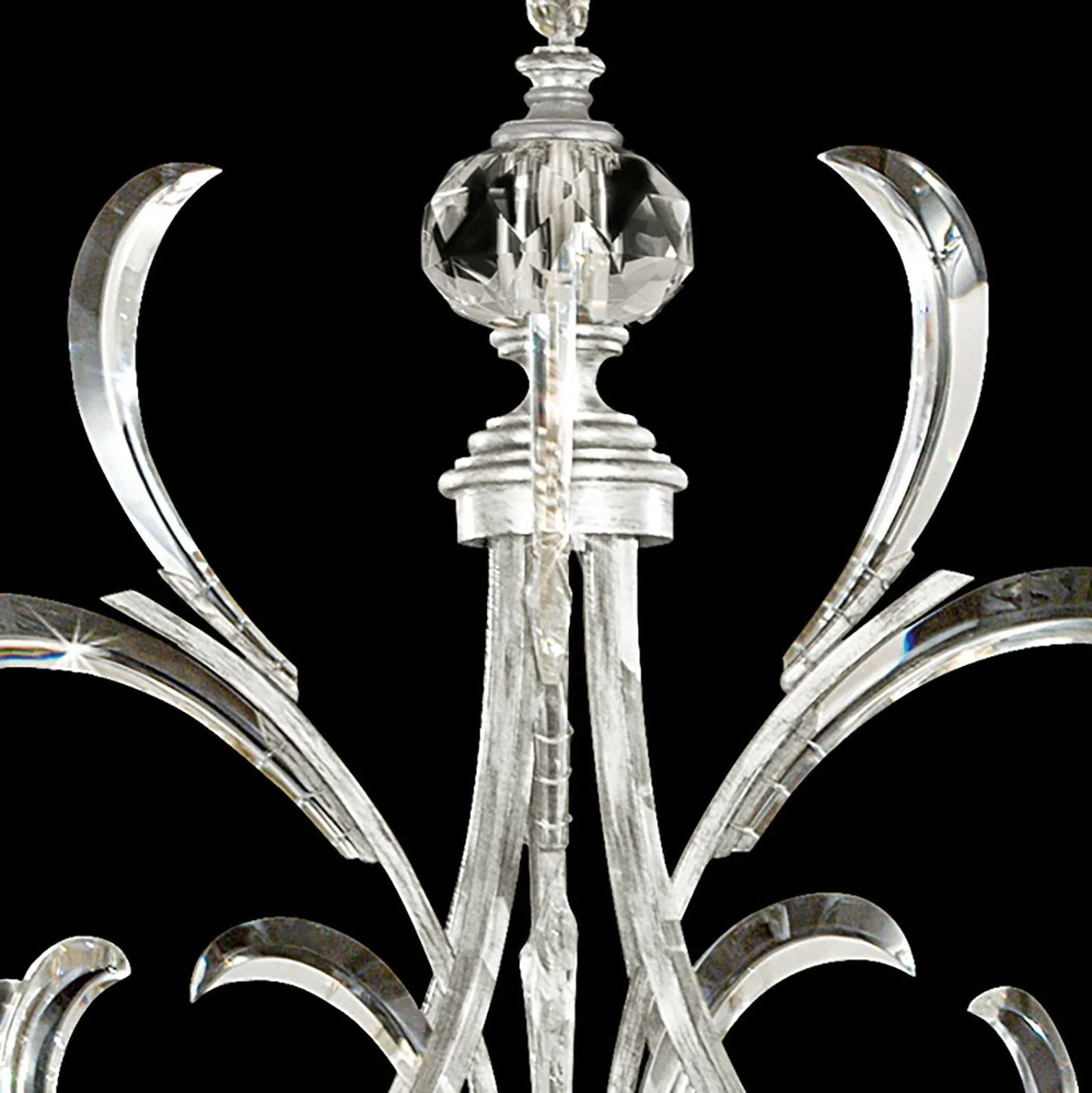 Fine Art Beveled Arcs 44" Pendant - Image 6
