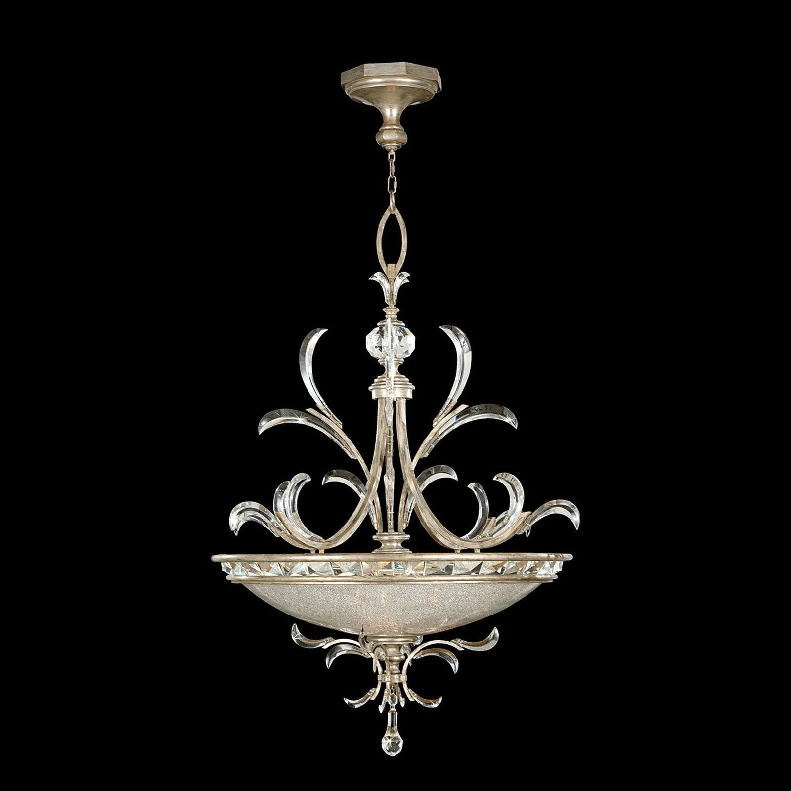 Fine Art Beveled Arcs 44" Pendant - Image 7