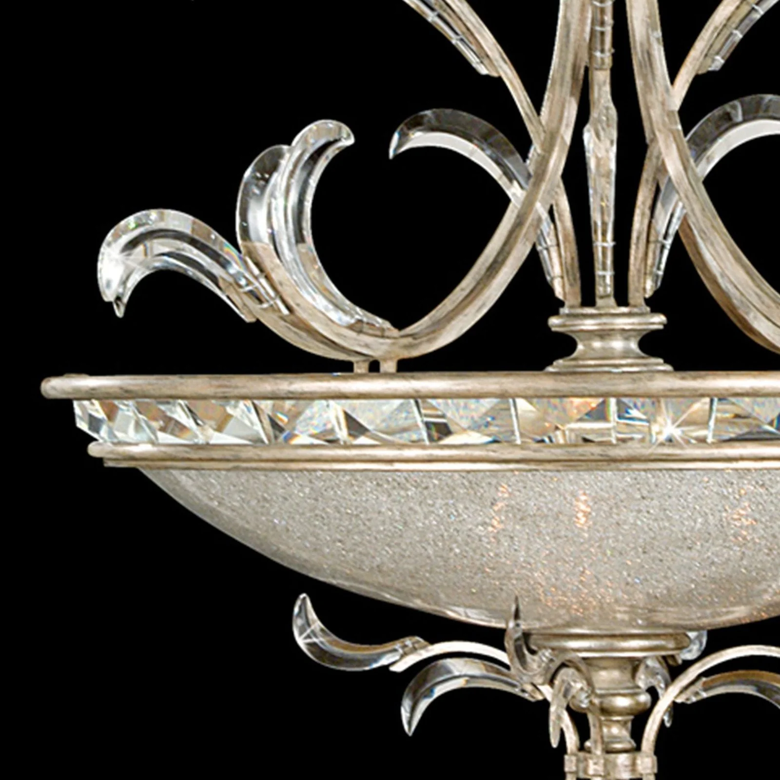 Fine Art Beveled Arcs 44" Pendant - Image 8