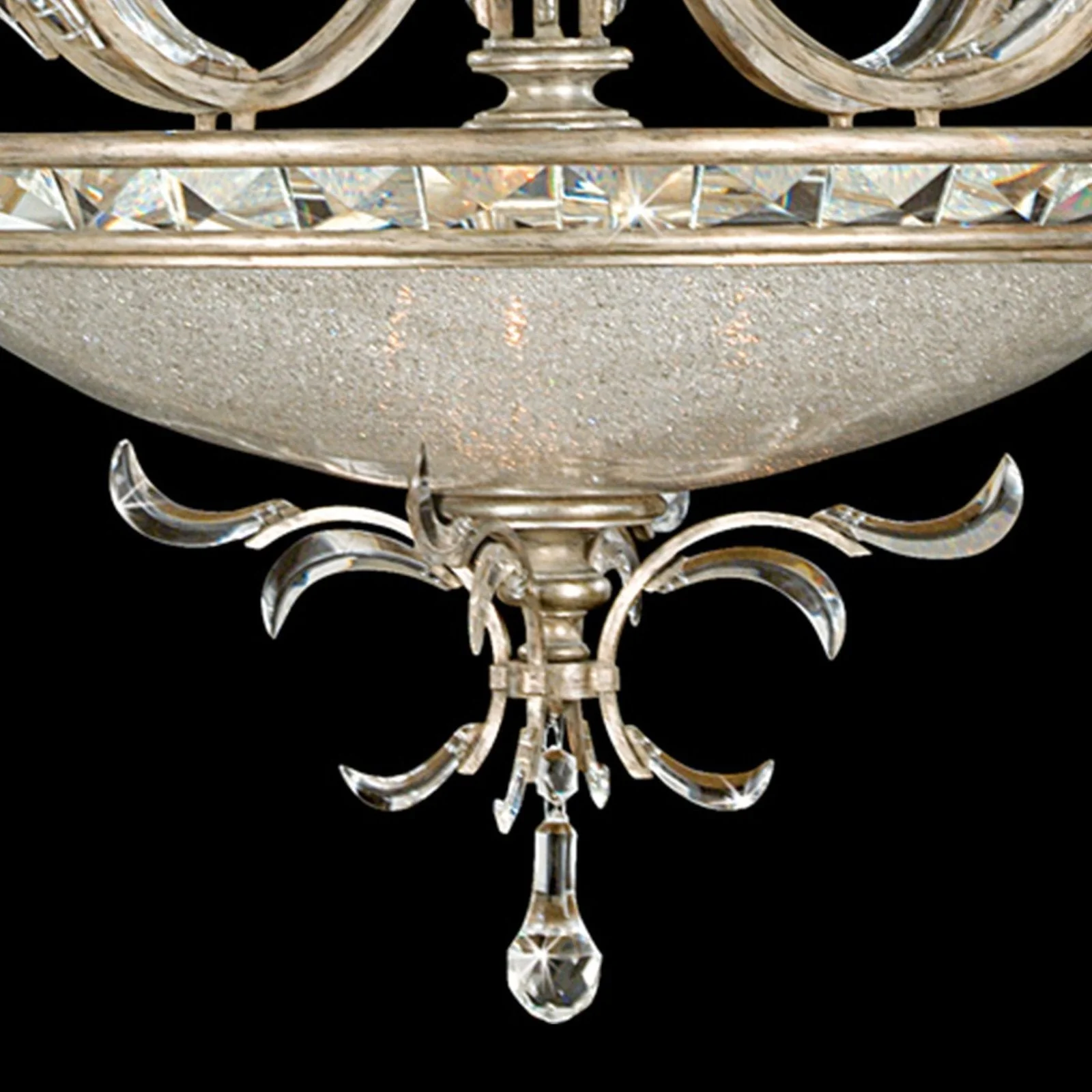 Fine Art Beveled Arcs 44" Pendant - Image 9