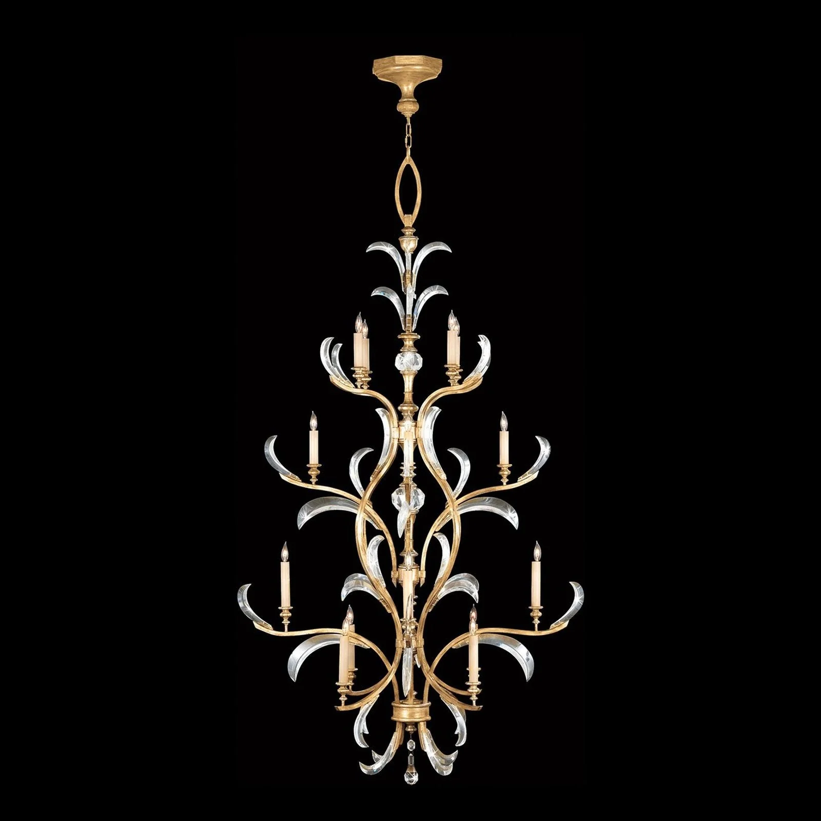 Fine Art Beveled Arcs 48" Chandelier - Image 10