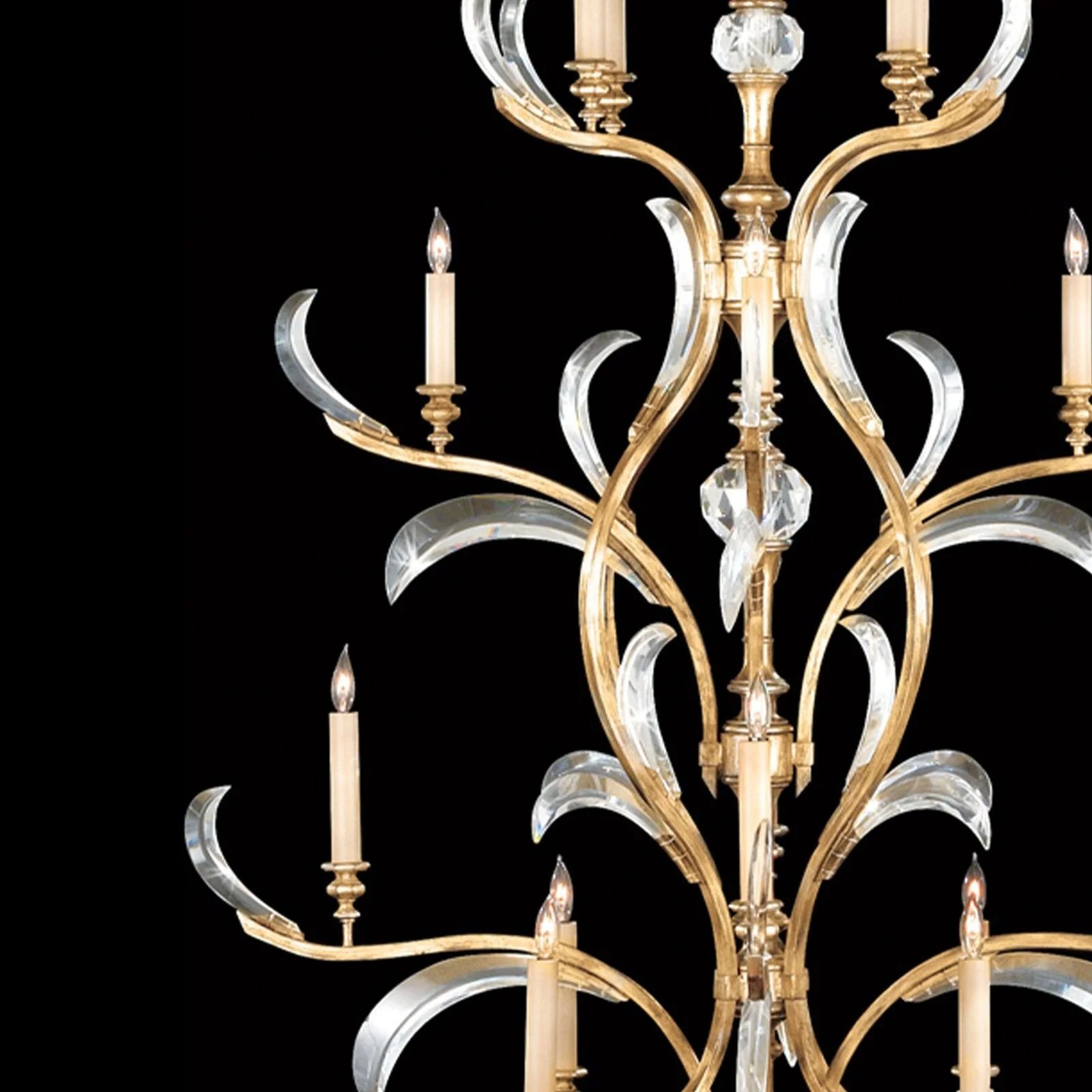 Fine Art Beveled Arcs 48" Chandelier - Image 11