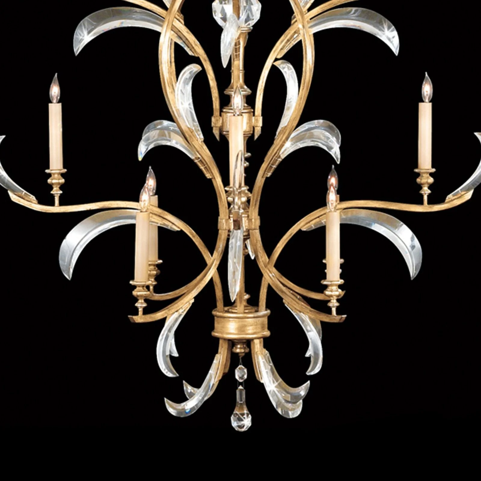 Fine Art Beveled Arcs 48" Chandelier - Image 12