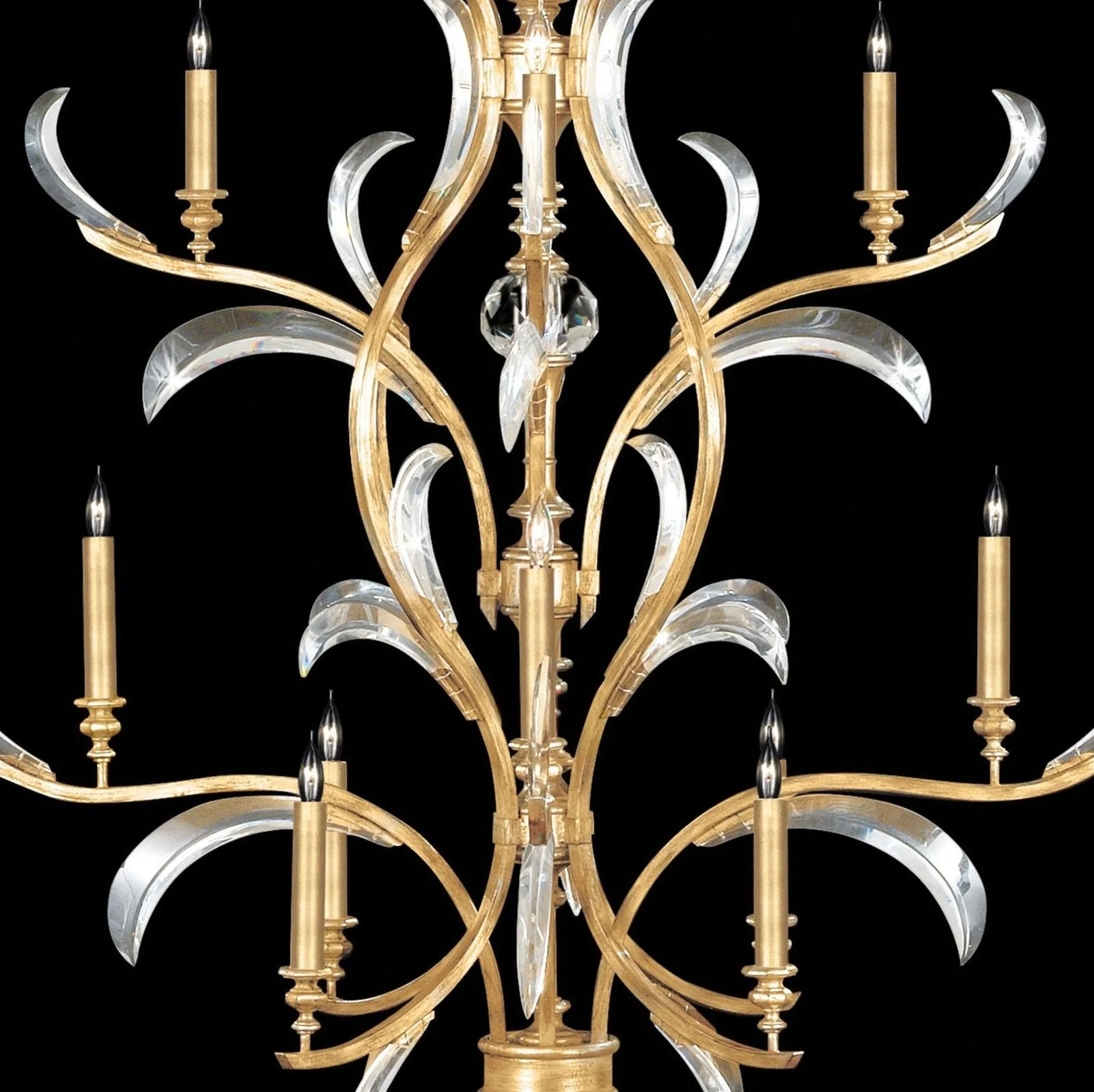 Fine Art Beveled Arcs 48" Chandelier - Image 3