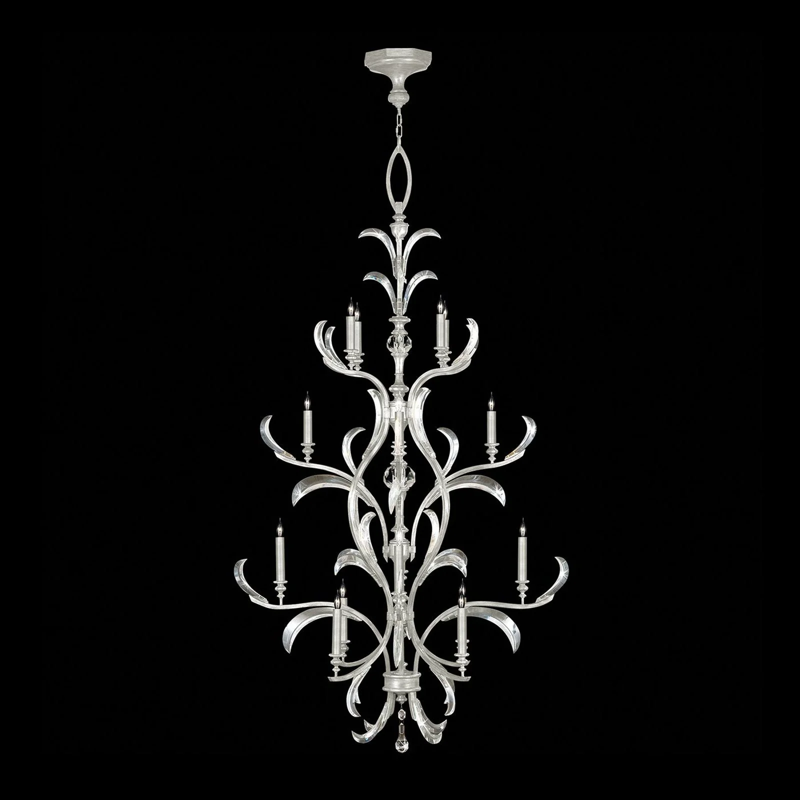 Fine Art Beveled Arcs 48" Chandelier - Image 4