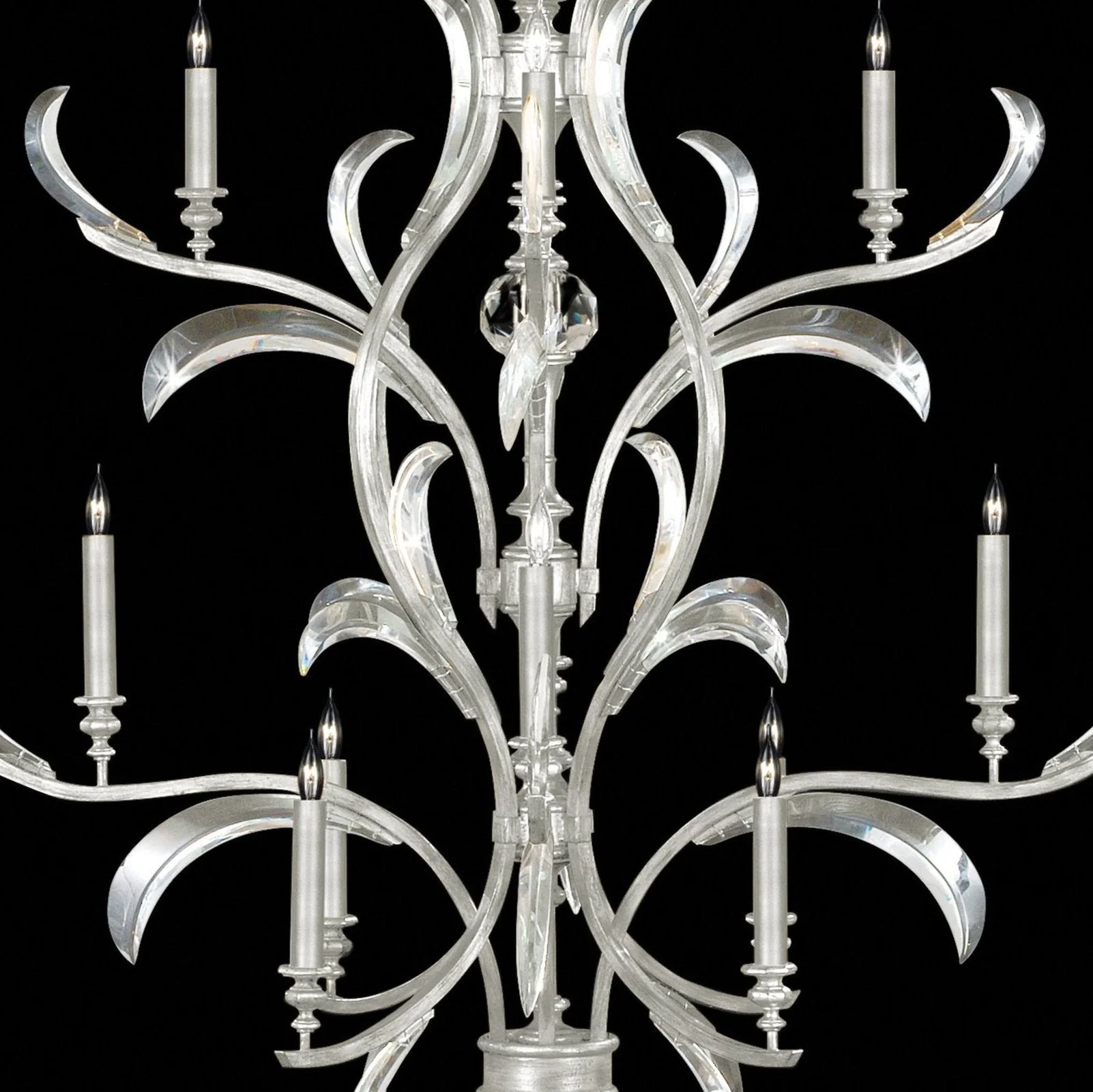 Fine Art Beveled Arcs 48" Chandelier - Image 6