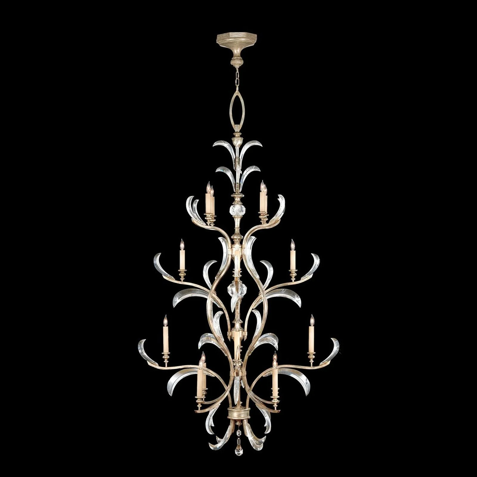 Fine Art Beveled Arcs 48" Chandelier - Image 7