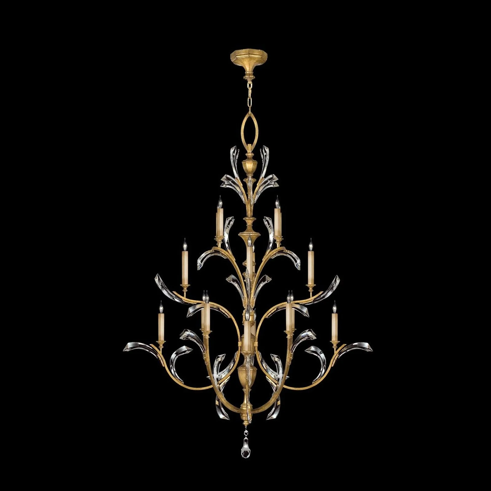 Fine Art Beveled Arcs 56" Chandelier - Image 10