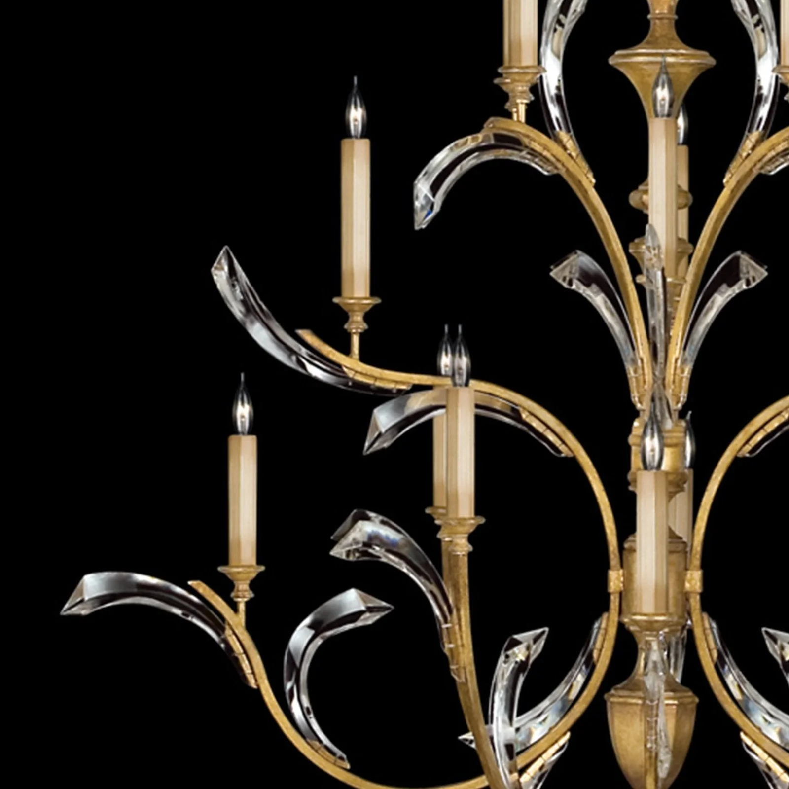 Fine Art Beveled Arcs 56" Chandelier - Image 11