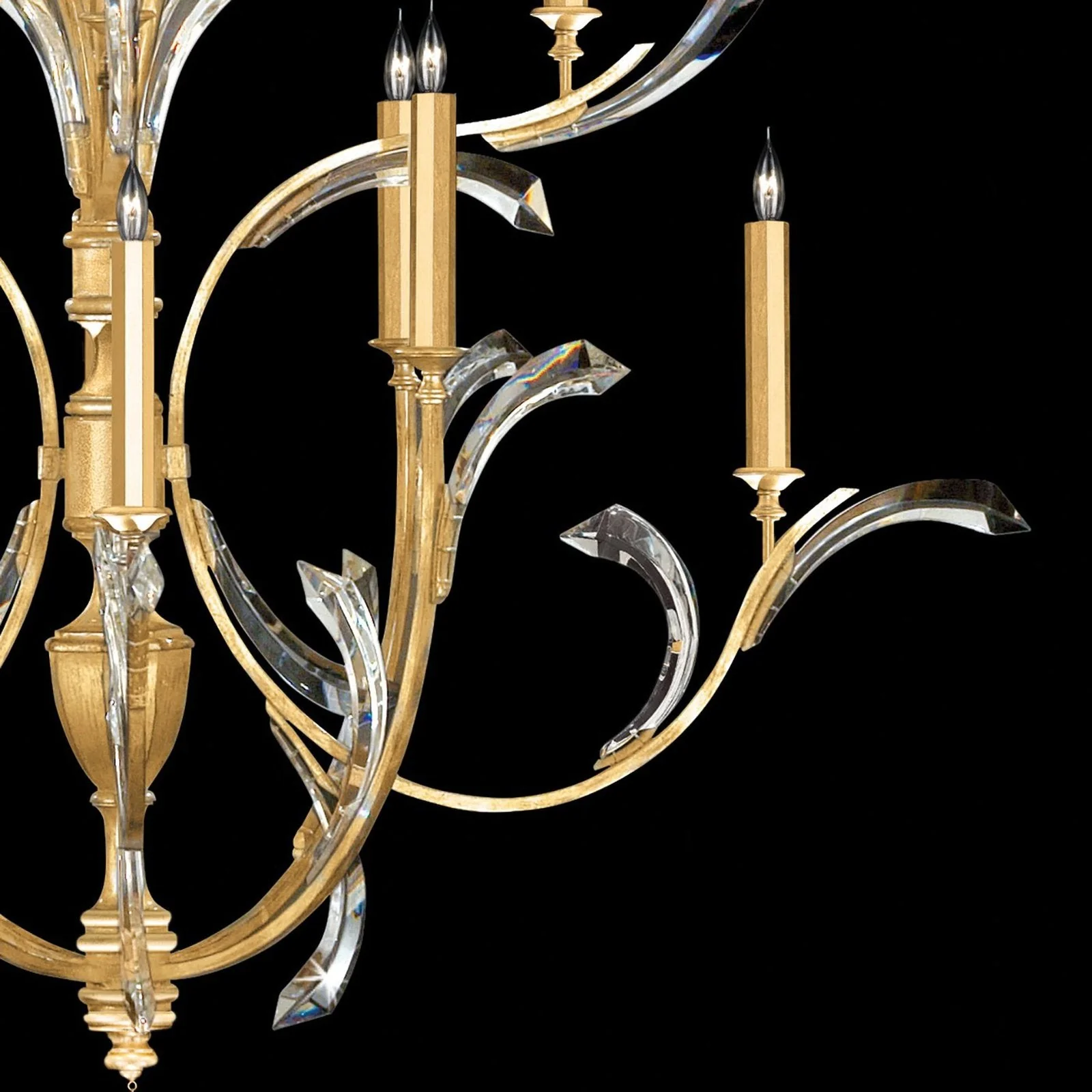Fine Art Beveled Arcs 56" Chandelier - Image 3
