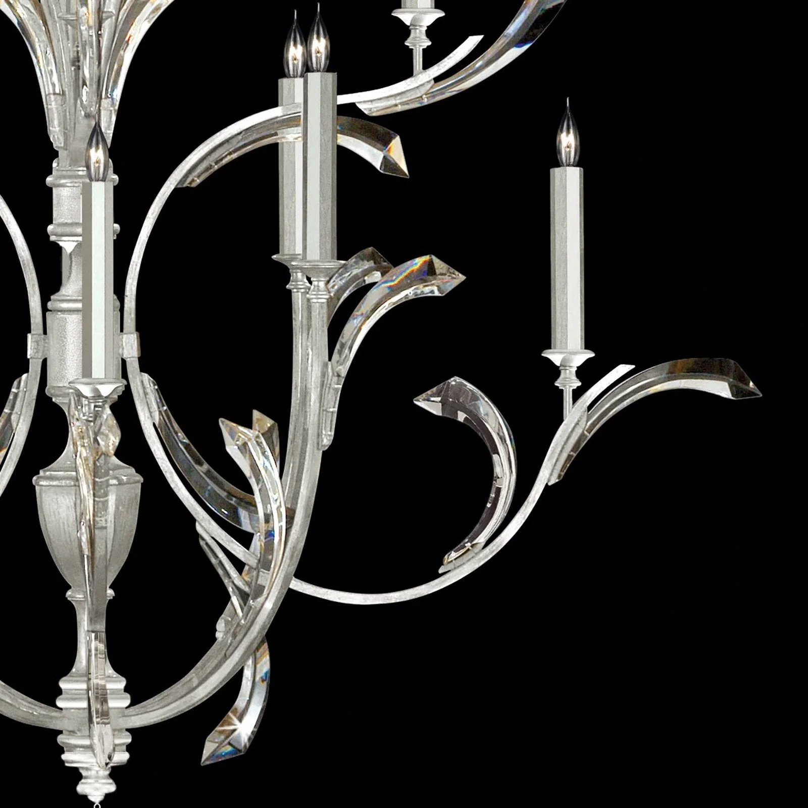 Fine Art Beveled Arcs 56" Chandelier - Image 6