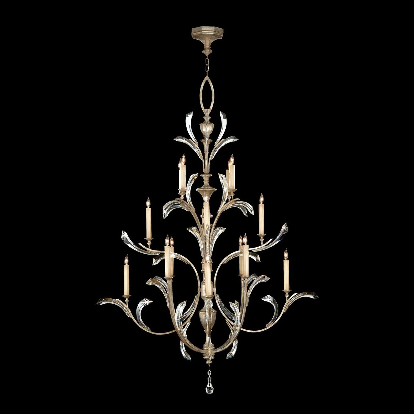 Fine Art Beveled Arcs 56" Chandelier - Image 7