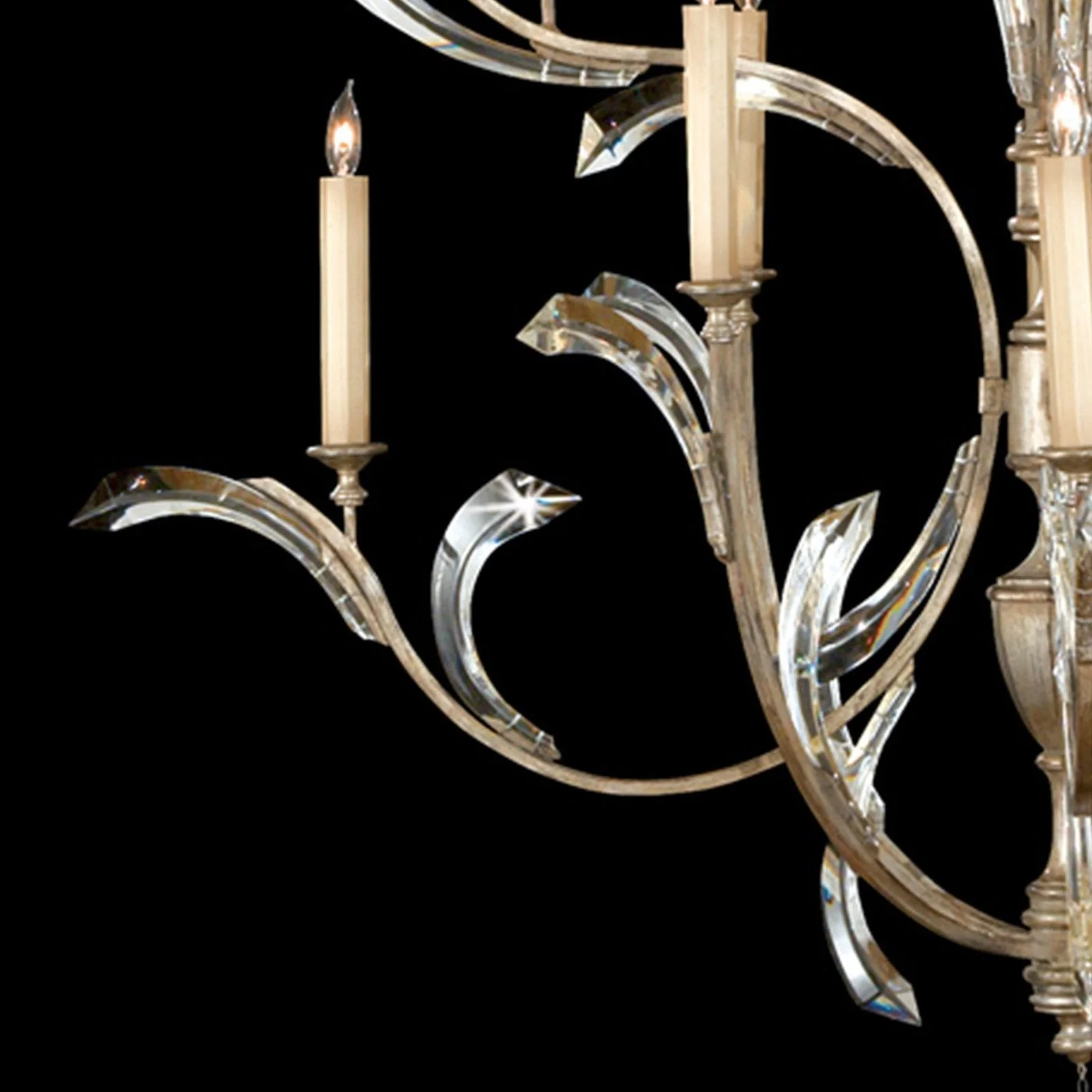 Fine Art Beveled Arcs 56" Chandelier - Image 8