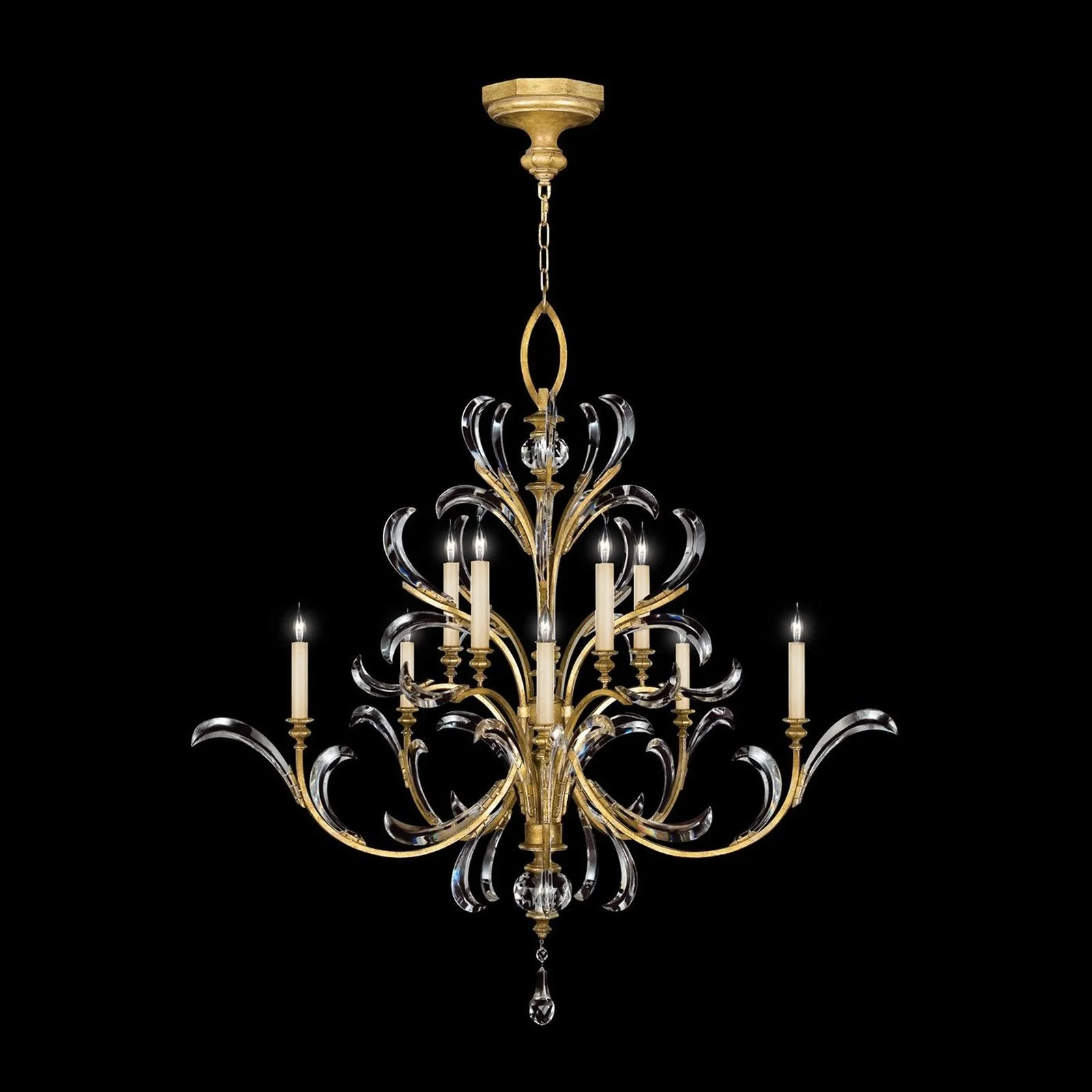 Fine Art Beveled Arcs 56" Round Chandelier - Image 11