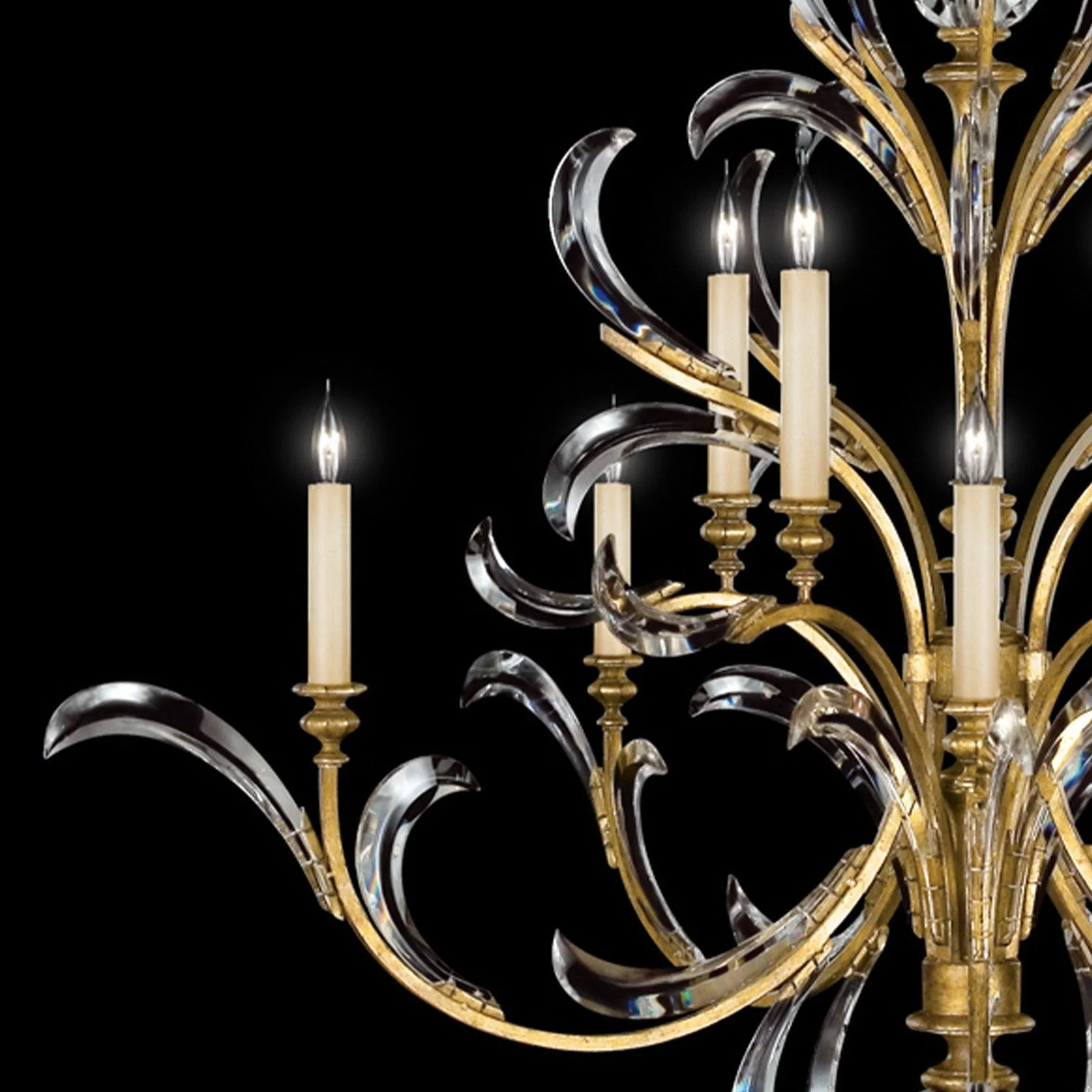 Fine Art Beveled Arcs 56" Round Chandelier - Image 12