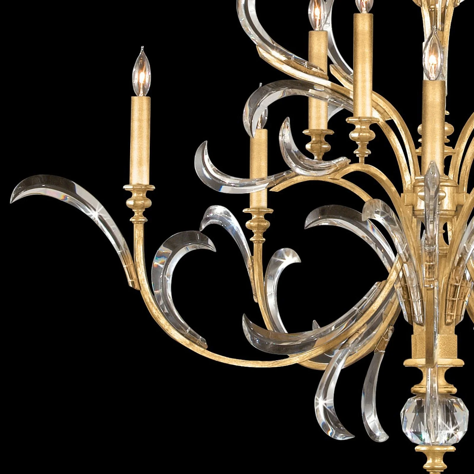 Fine Art Beveled Arcs 56" Round Chandelier - Image 2