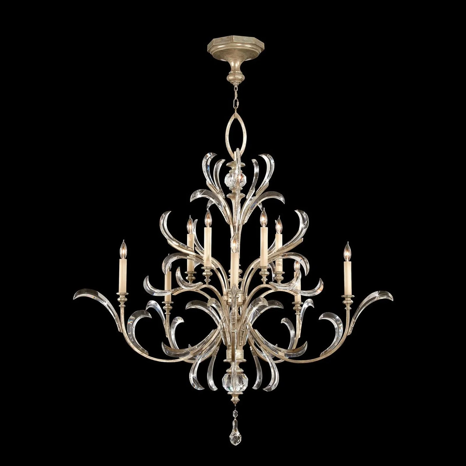Fine Art Beveled Arcs 56" Round Chandelier - Image 6
