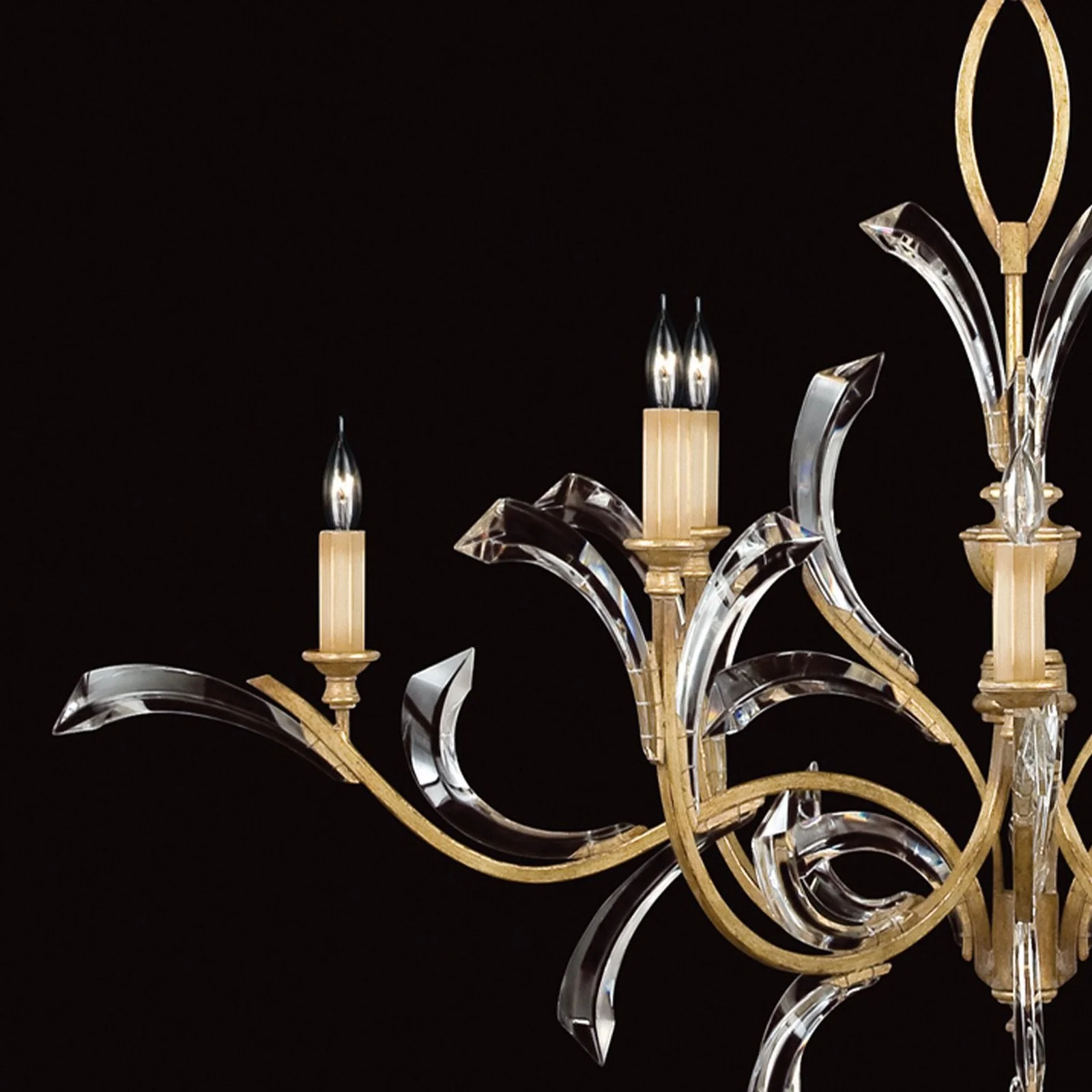 Fine Art Beveled Arcs 57" Chandelier - Image 11