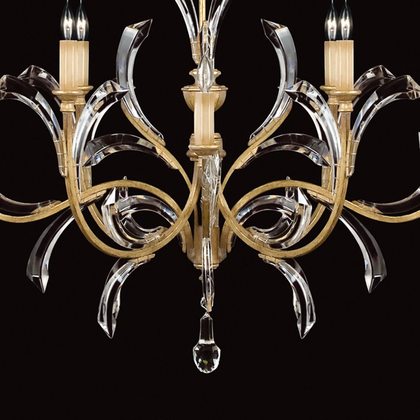 Fine Art Beveled Arcs 57" Chandelier - Image 12