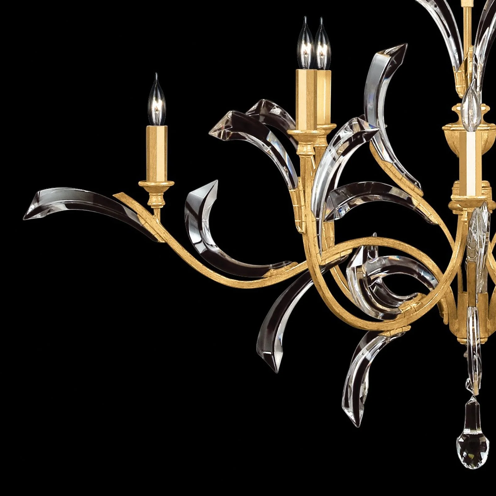 Fine Art Beveled Arcs 57" Chandelier - Image 2