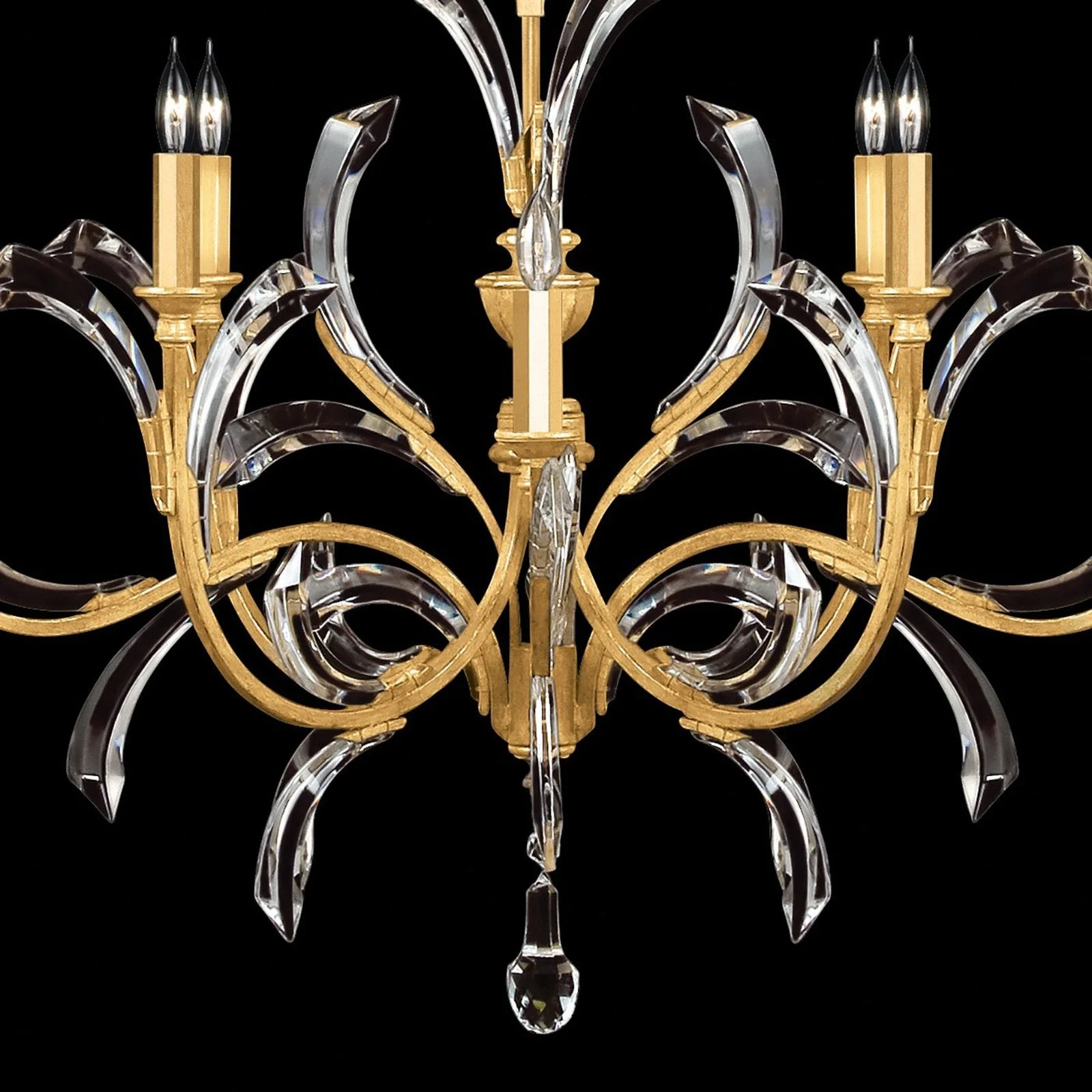 Fine Art Beveled Arcs 57" Chandelier - Image 3