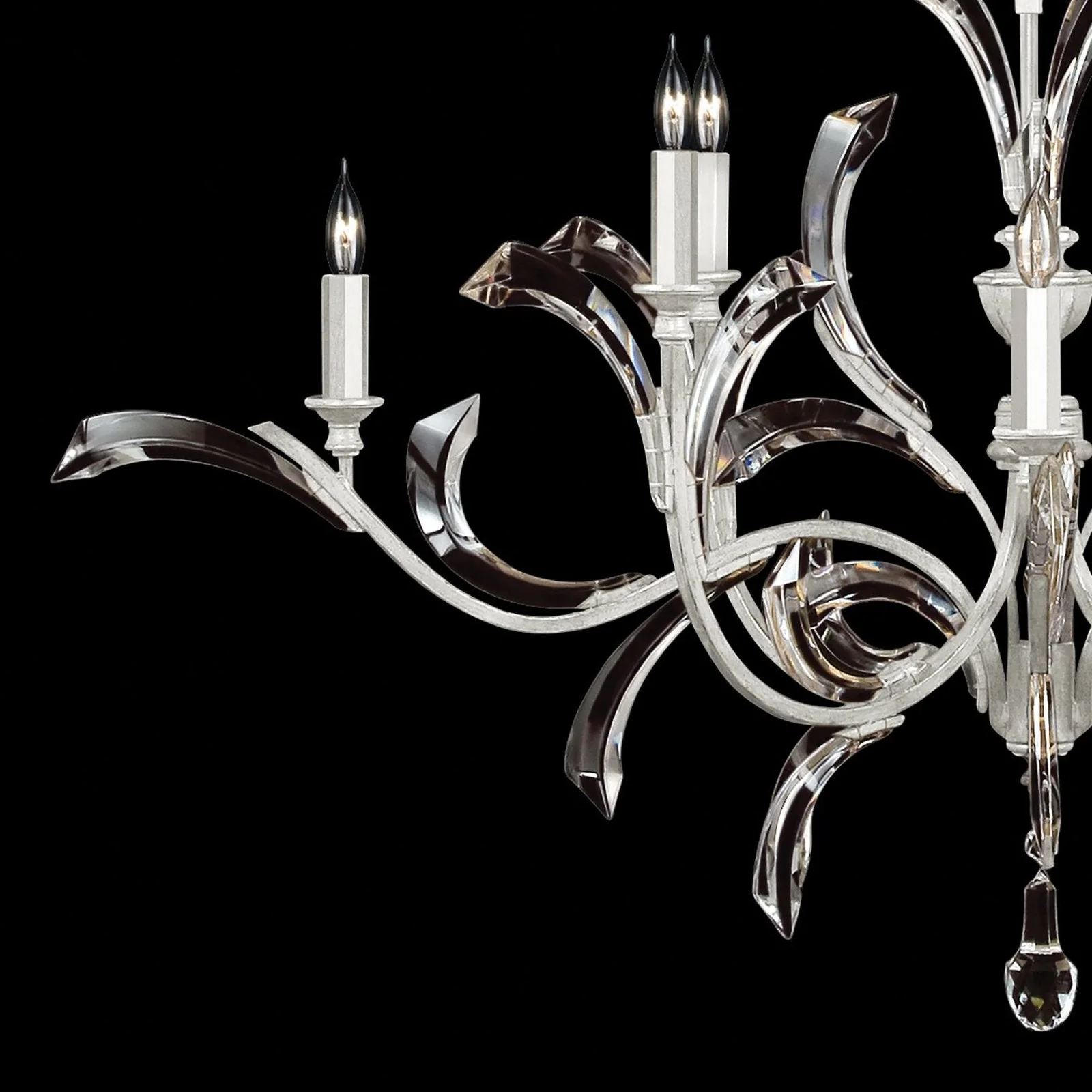 Fine Art Beveled Arcs 57" Chandelier - Image 5