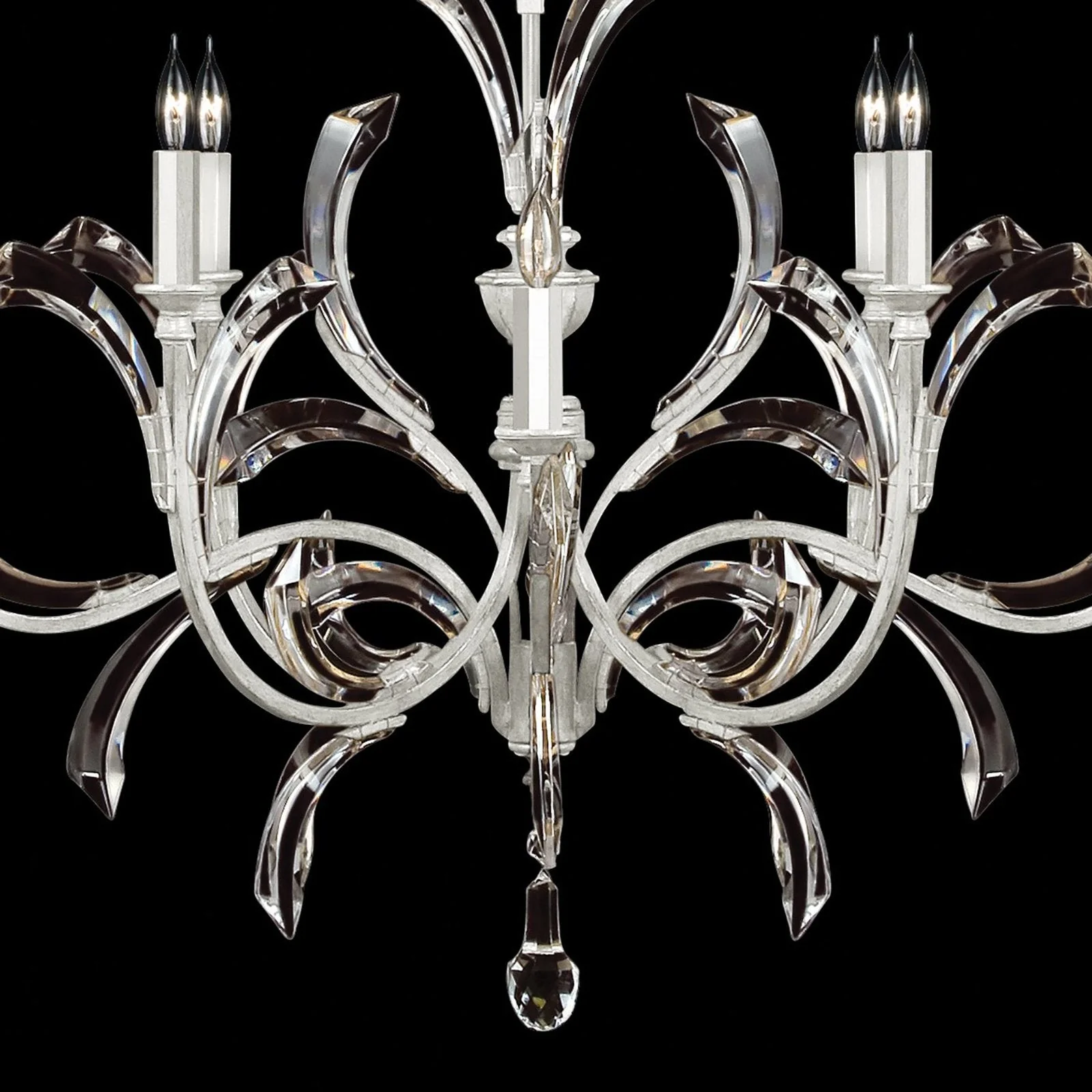 Fine Art Beveled Arcs 57" Chandelier - Image 6