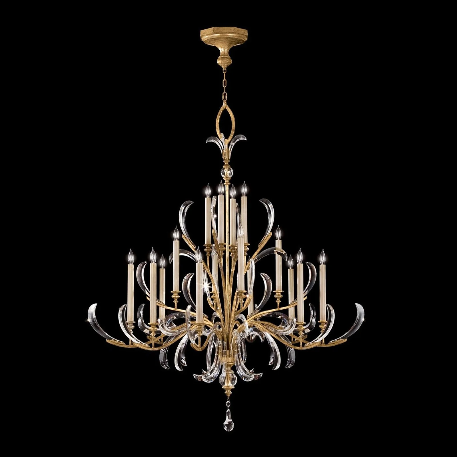 Fine Art Beveled Arcs 58" Chandelier - Image 10