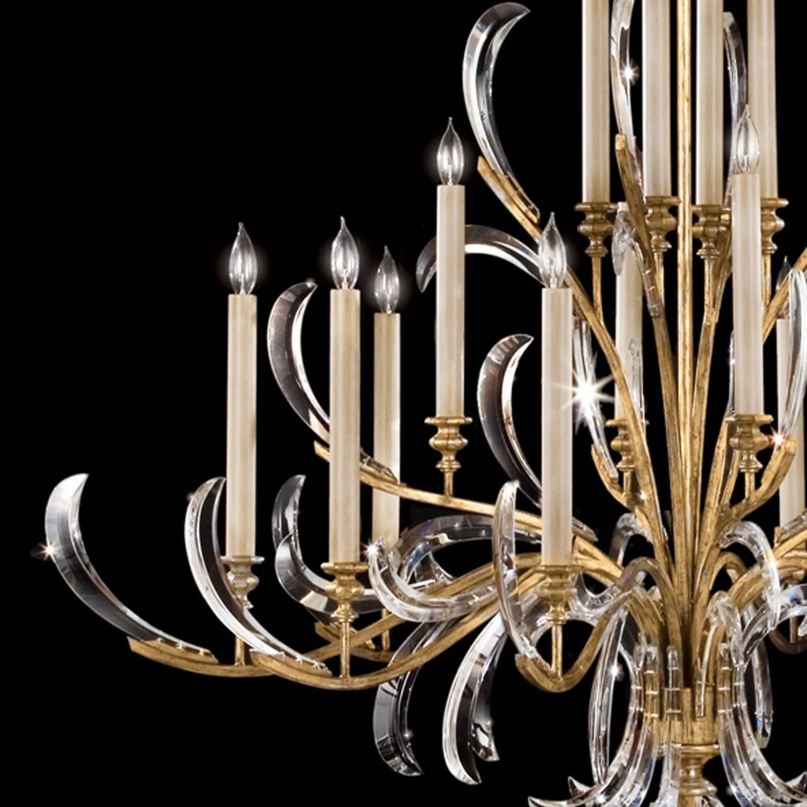 Fine Art Beveled Arcs 58" Chandelier - Image 11