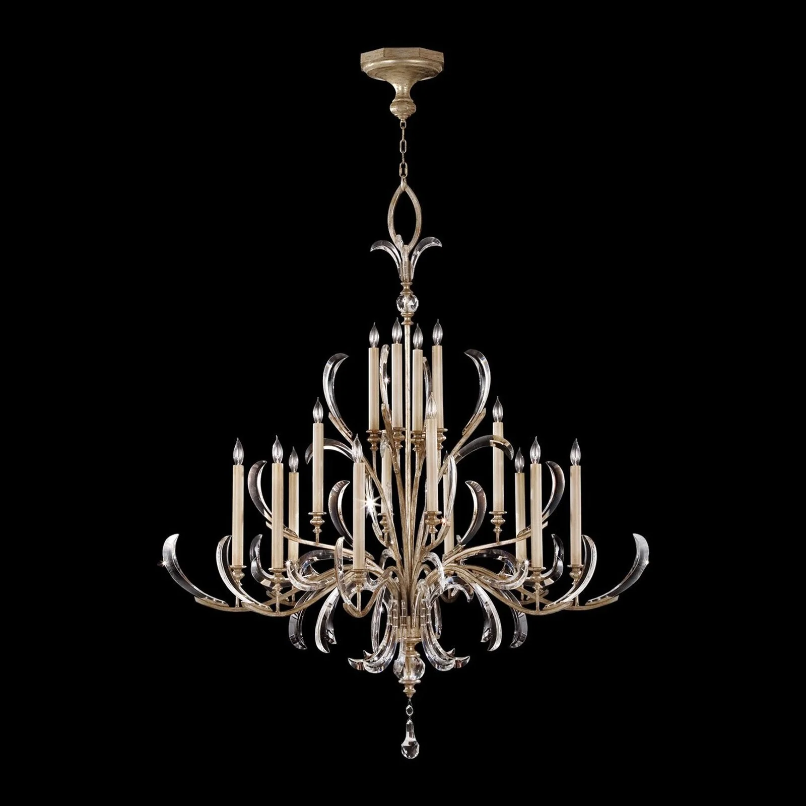 Fine Art Beveled Arcs 58" Chandelier - Image 7