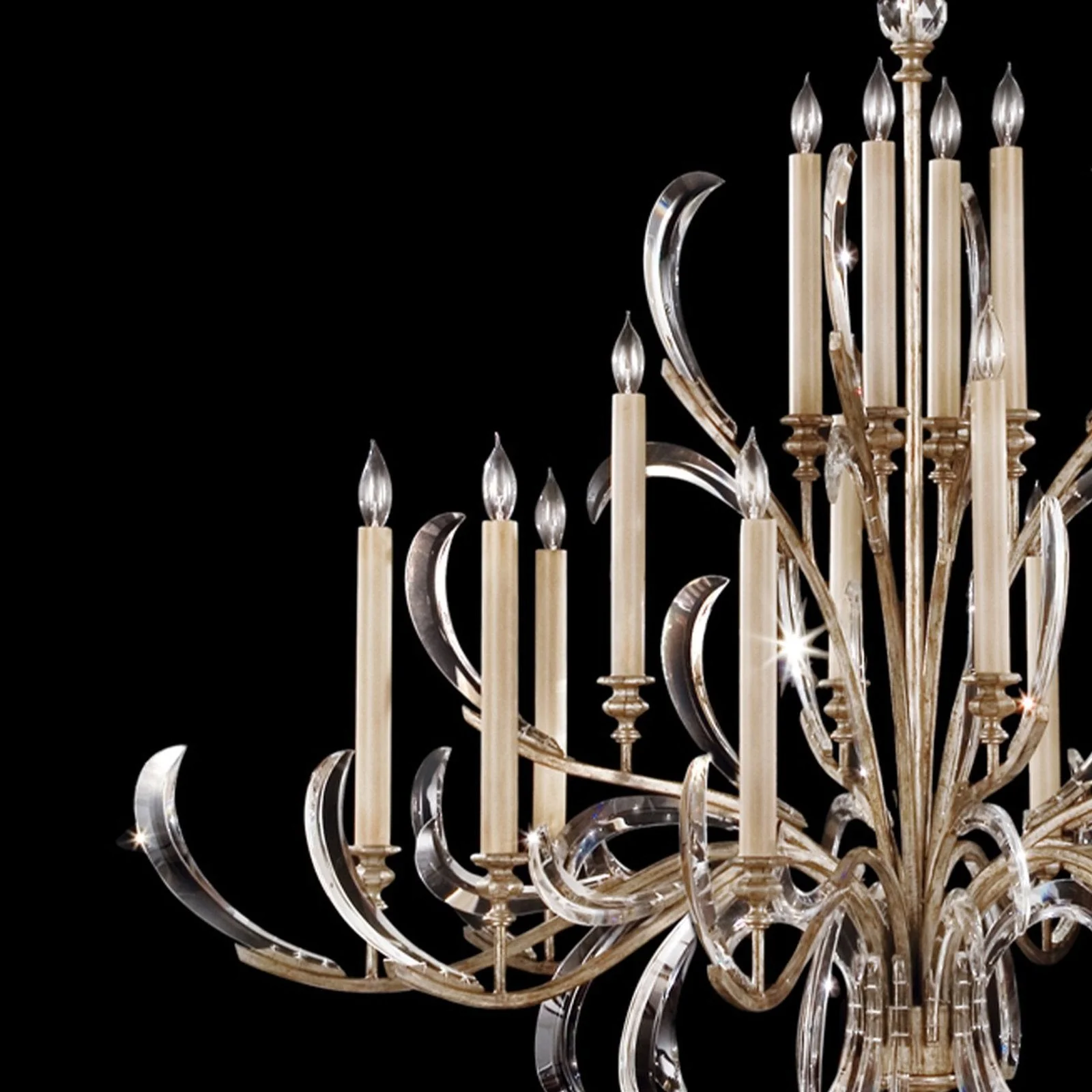 Fine Art Beveled Arcs 58" Chandelier - Image 8