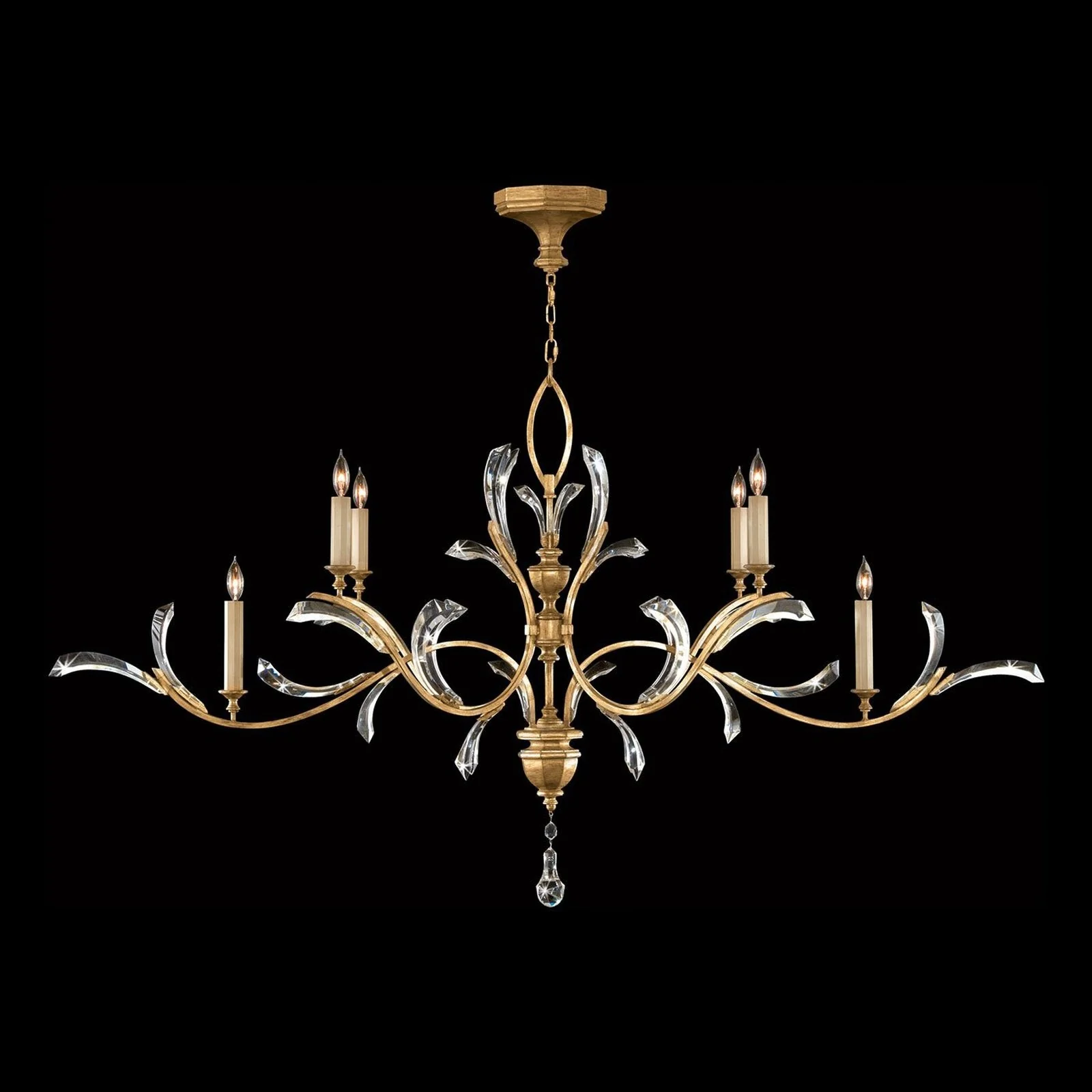 Fine Art Beveled Arcs 74" Chandelier - Image 12