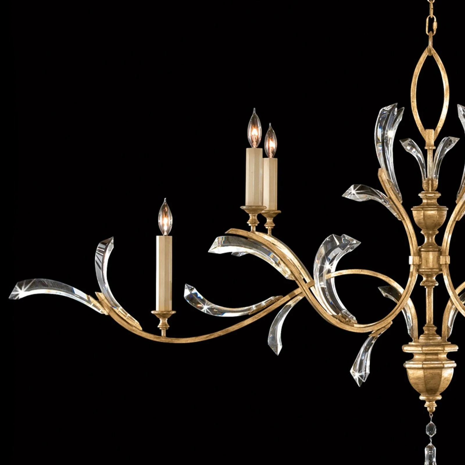 Fine Art Beveled Arcs 74" Chandelier - Image 13