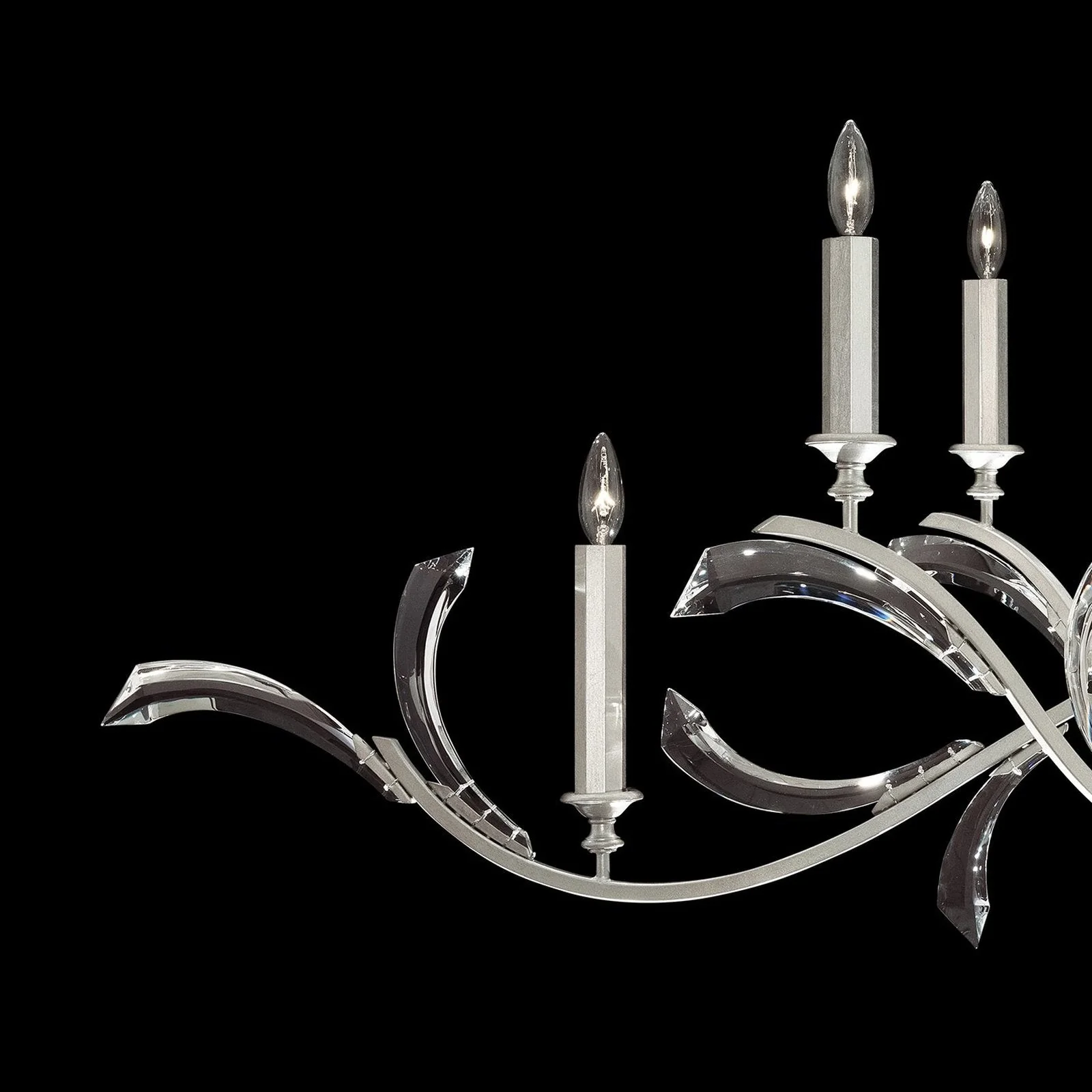 Fine Art Beveled Arcs 74" Chandelier - Image 7