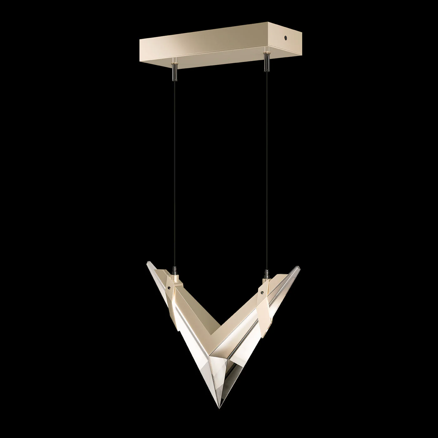 Fine Art Blade 13.35"W Linear Pendant - Image 3