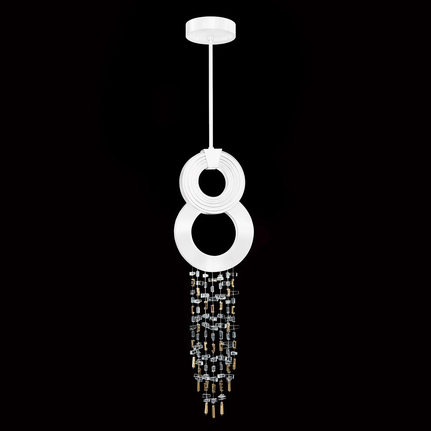 Fine Art Capri 10.5"W Round Pendant - Image 2