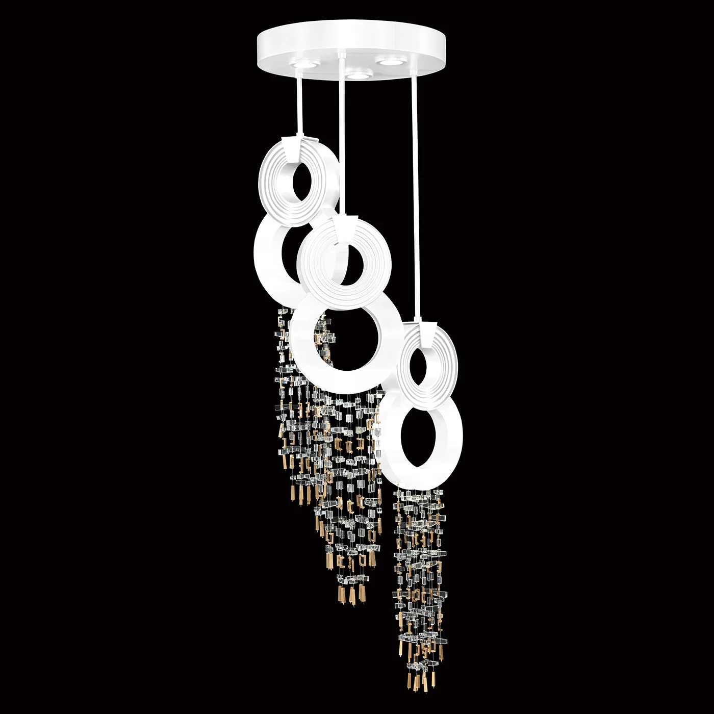 Fine Art Capri 18"W Round Pendant - Image 2