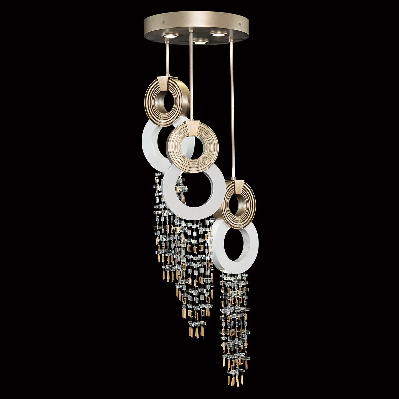 Fine Art Capri 18"W Round Pendant - Image 3