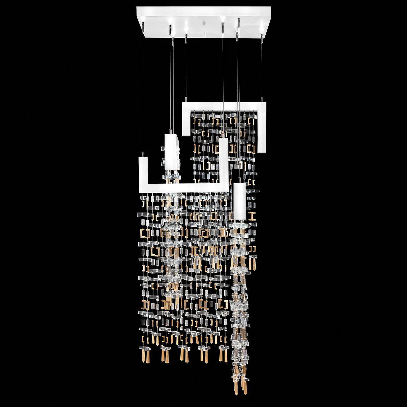 Fine Art Capri 22"W Square Pendant - Image 4